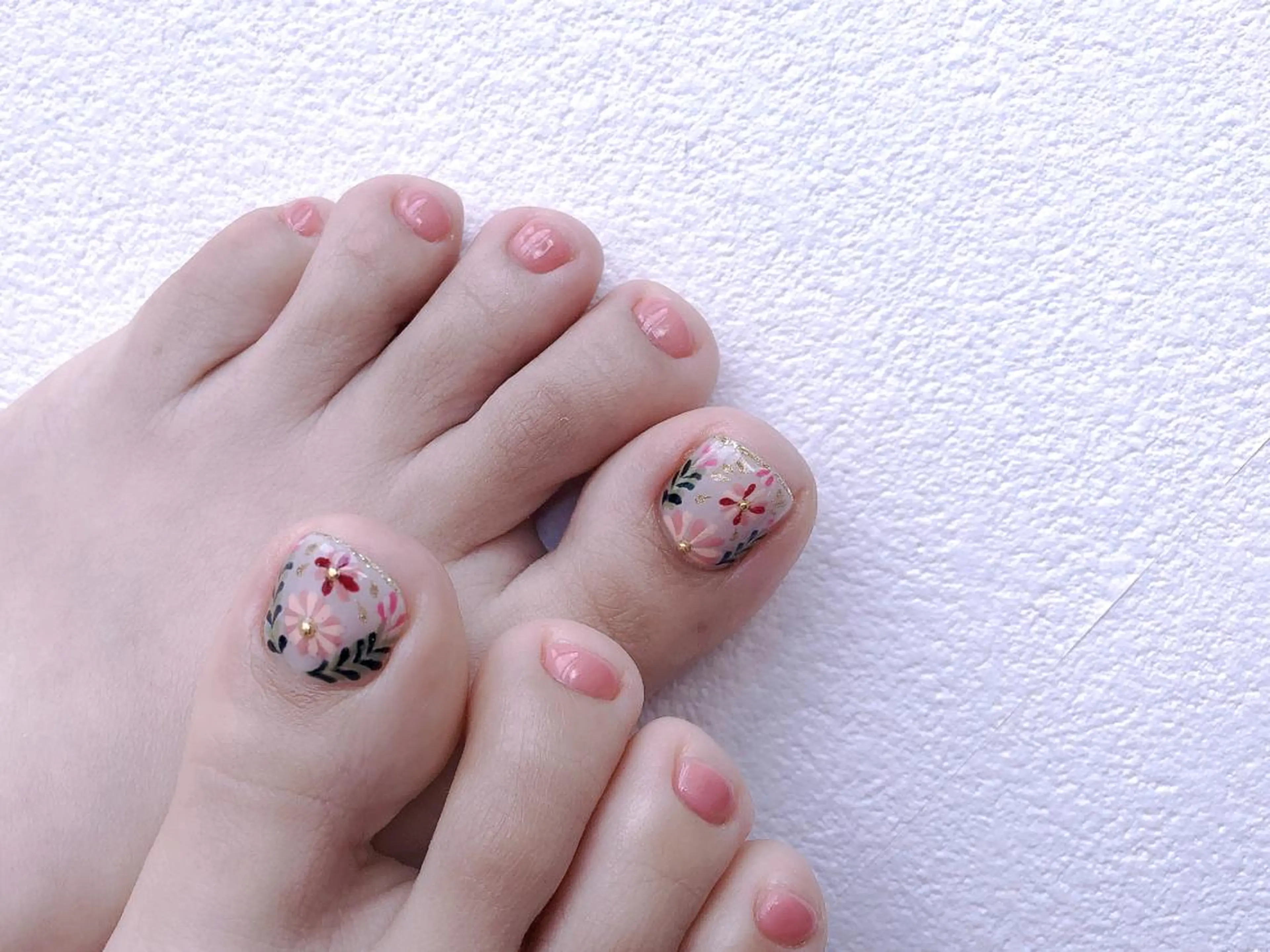 ネイル フットネイル Camellia nail salonのネイルデザイン