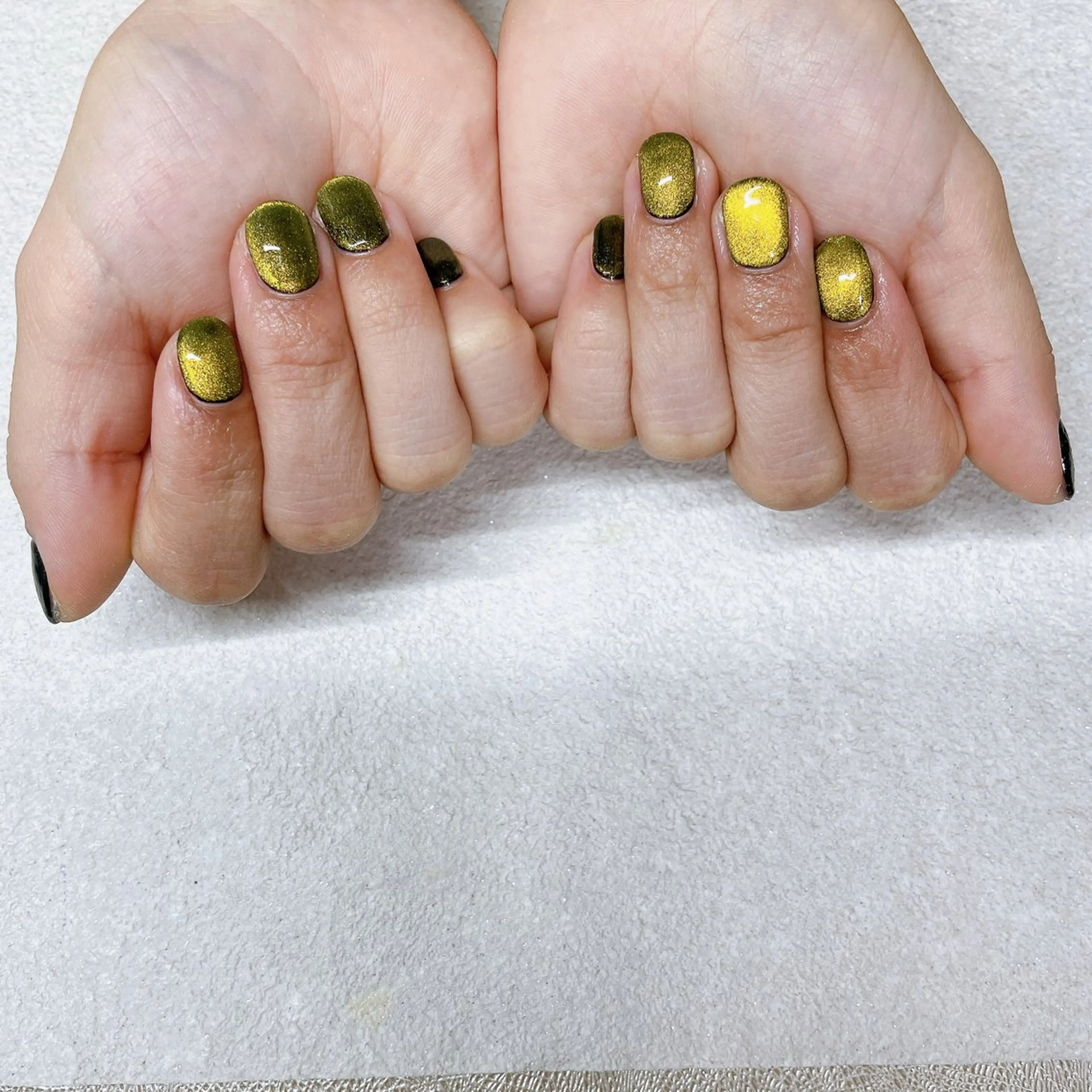 ネイル オーロラネイル フットネイル フレンチネイル ジェルネイル 韓国ネイル ハンドネイル Mogu nail 二子玉川のネイルデザイン