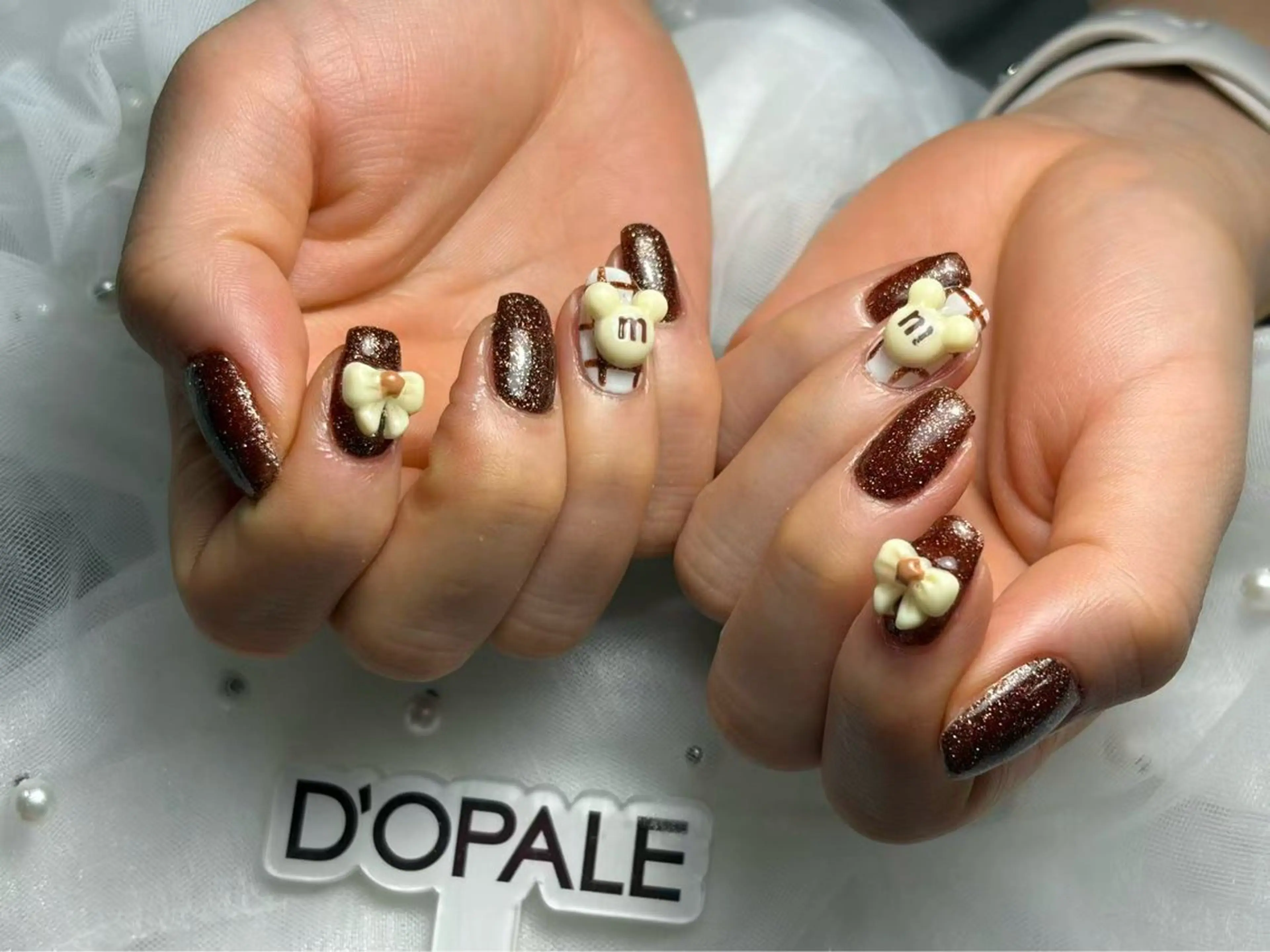 ネイル ハンドネイル D‘OPALEサロン所属・長さ出し専門店 上野kkのネイルデザイン