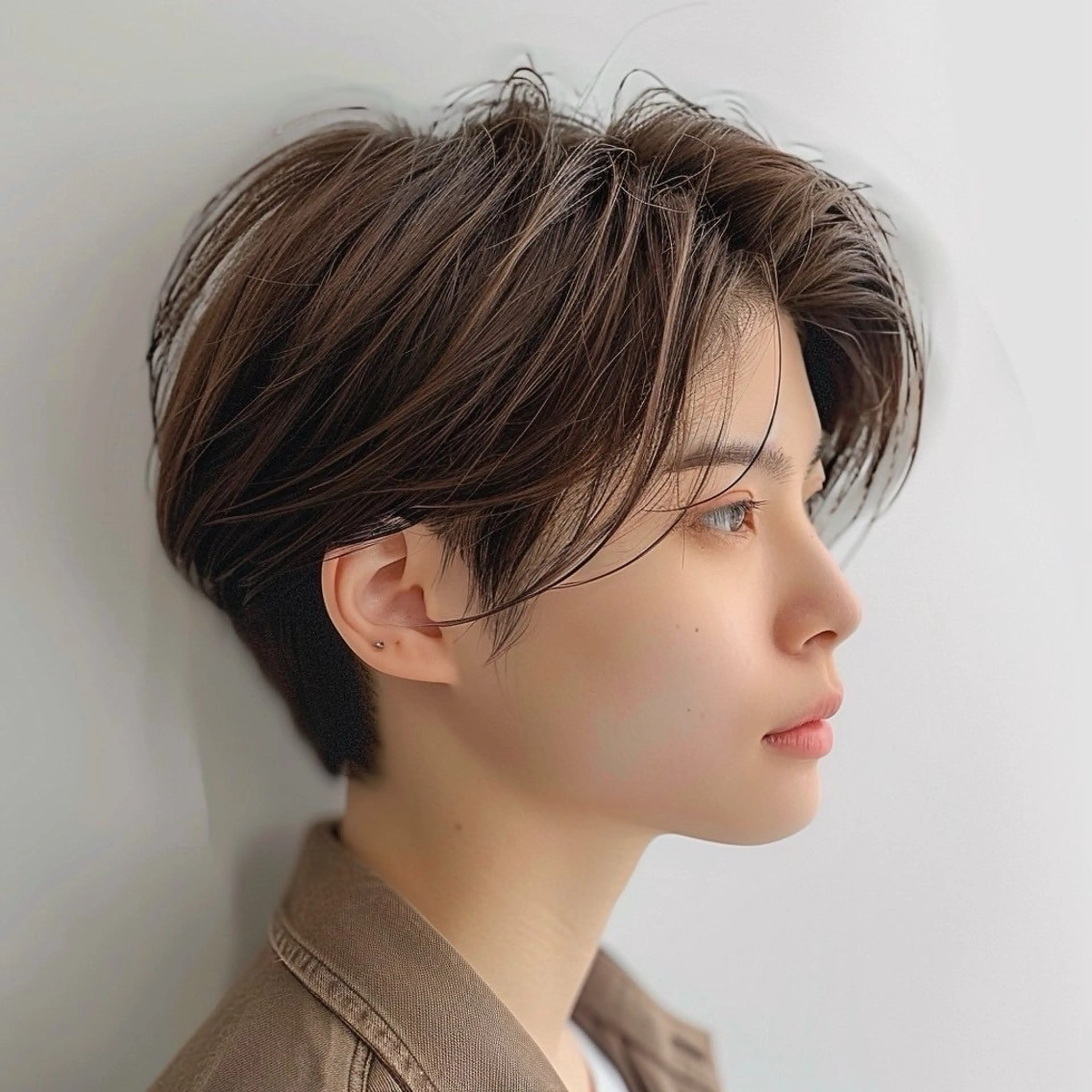 ショート NANAMI/海外風 レイヤー/ボブのヘアスタイル