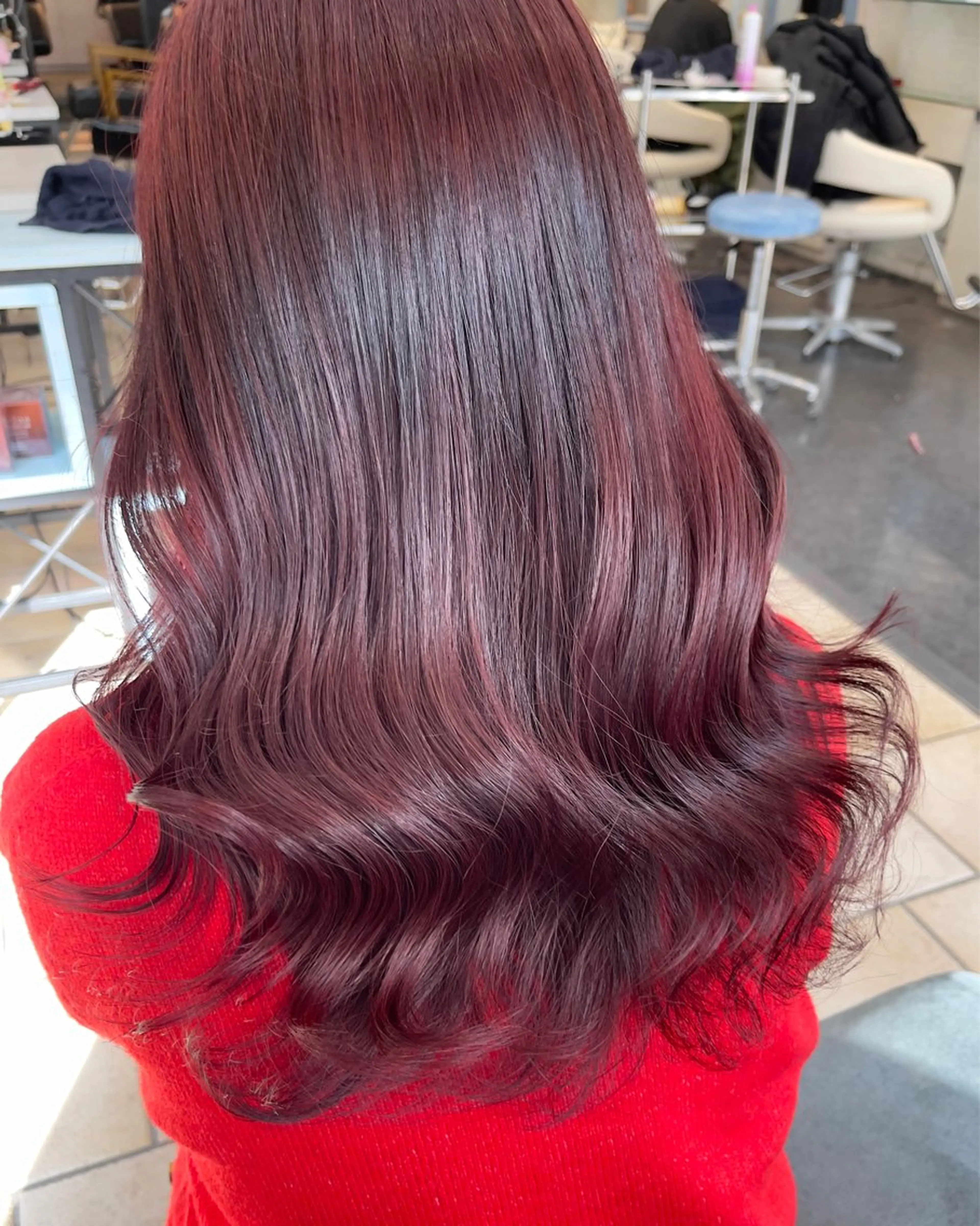 ロング ヘアカラー トリートメント 廣田 悠太のヘアスタイル