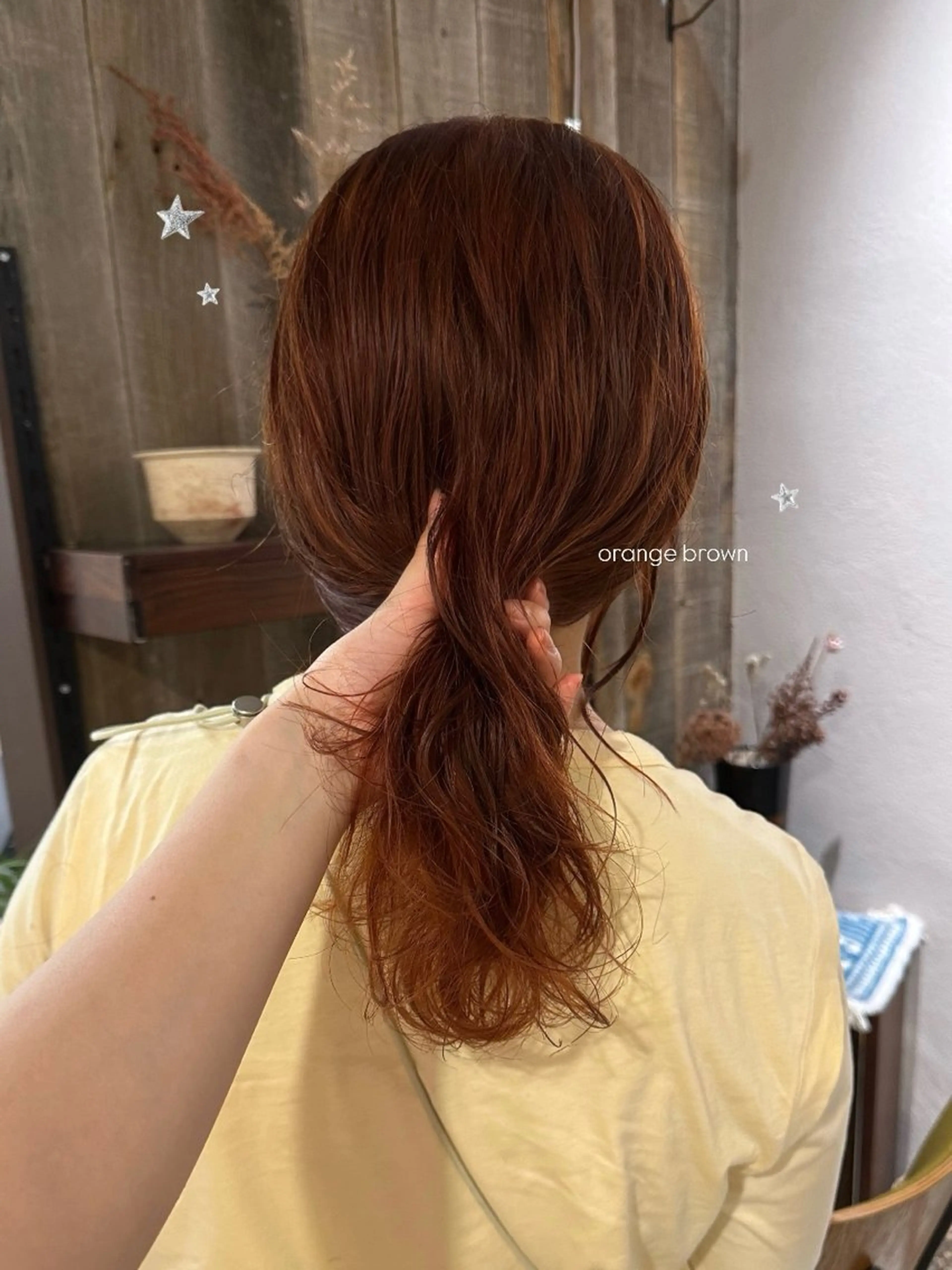 セミロング カラー カット ヘアカラー トリートメント 暖色カラー/レイヤー 🌙 オノユリカのヘアスタイル