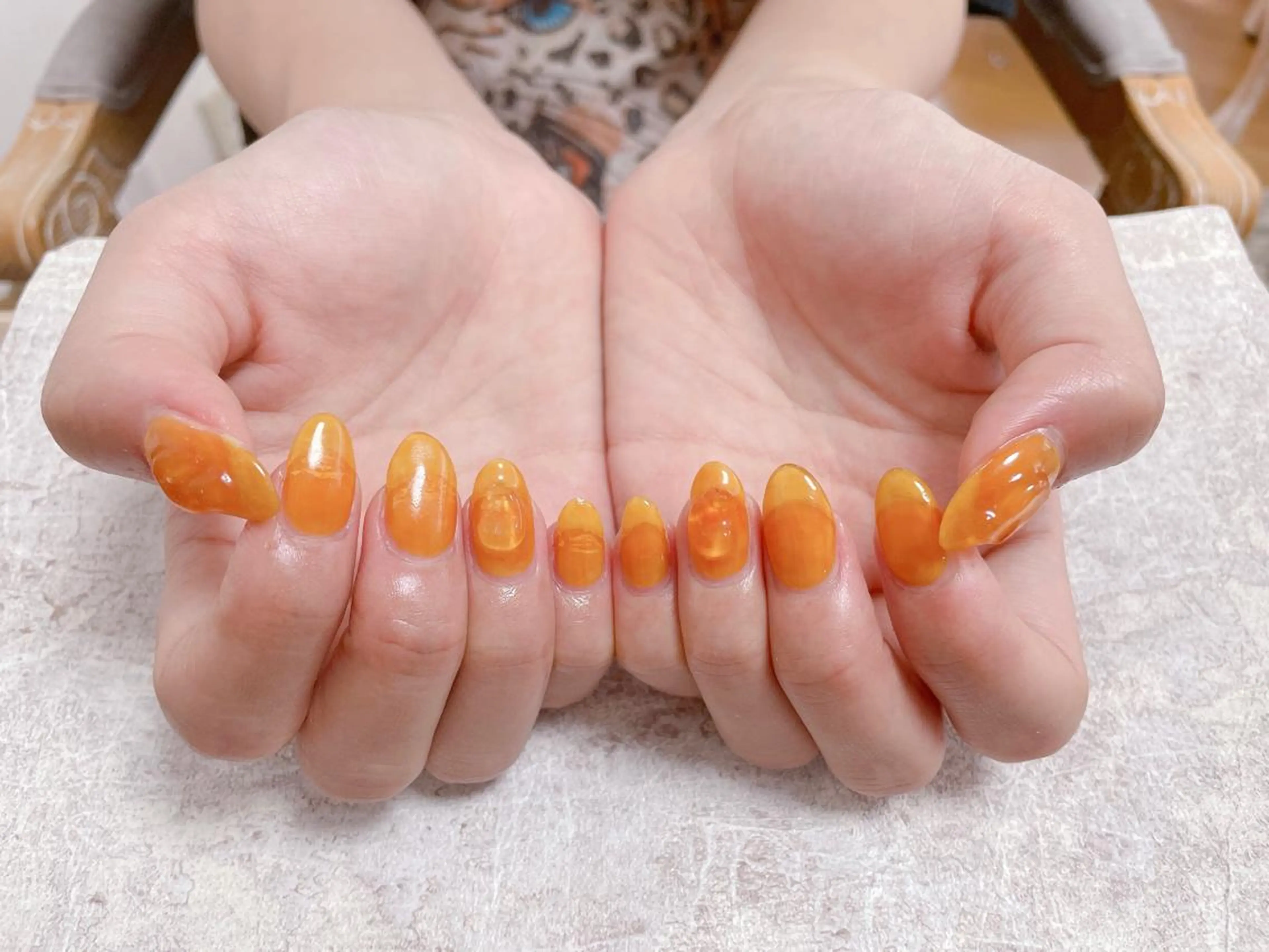 ネイル クリアネイル kikinail 溝の口のネイルデザイン