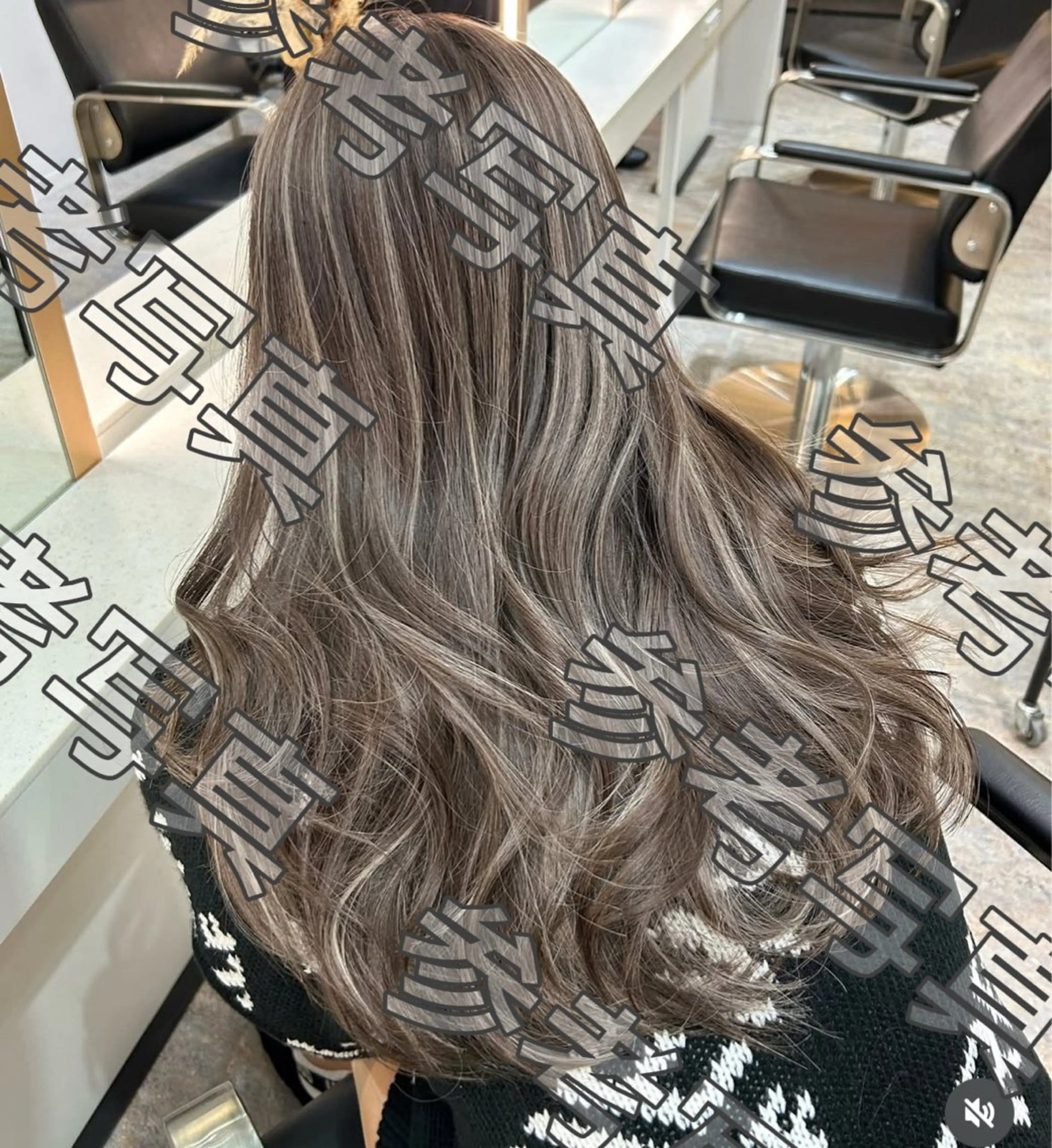 ロング カラー 【くせ毛解消】縮毛 髪質改善✨たくみ✨のヘアスタイル