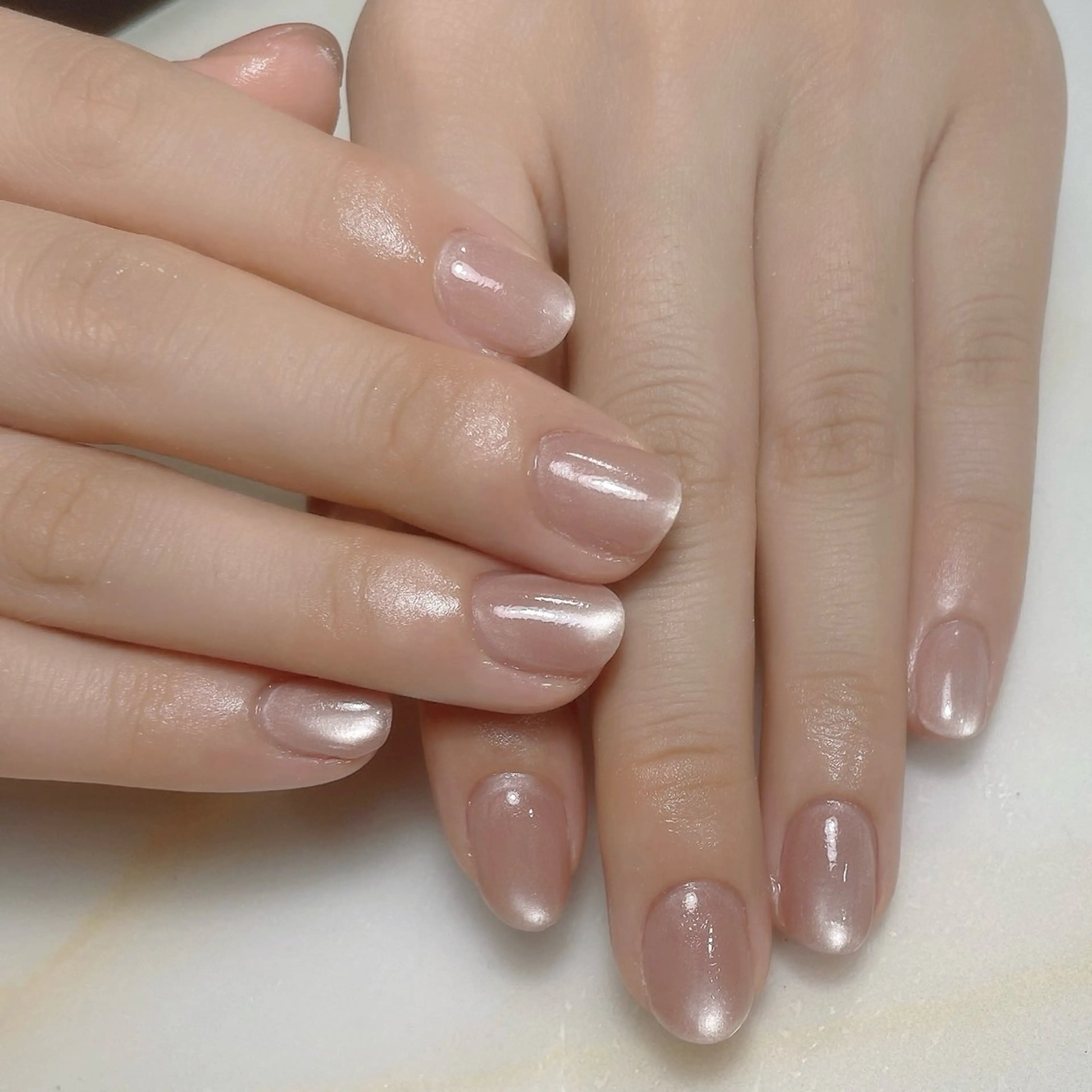 ネイル アートネイル フレンチネイル ジェルネイル グラデーション 韓国ネイル ハンドネイル 久保田 マリコのネイルデザイン