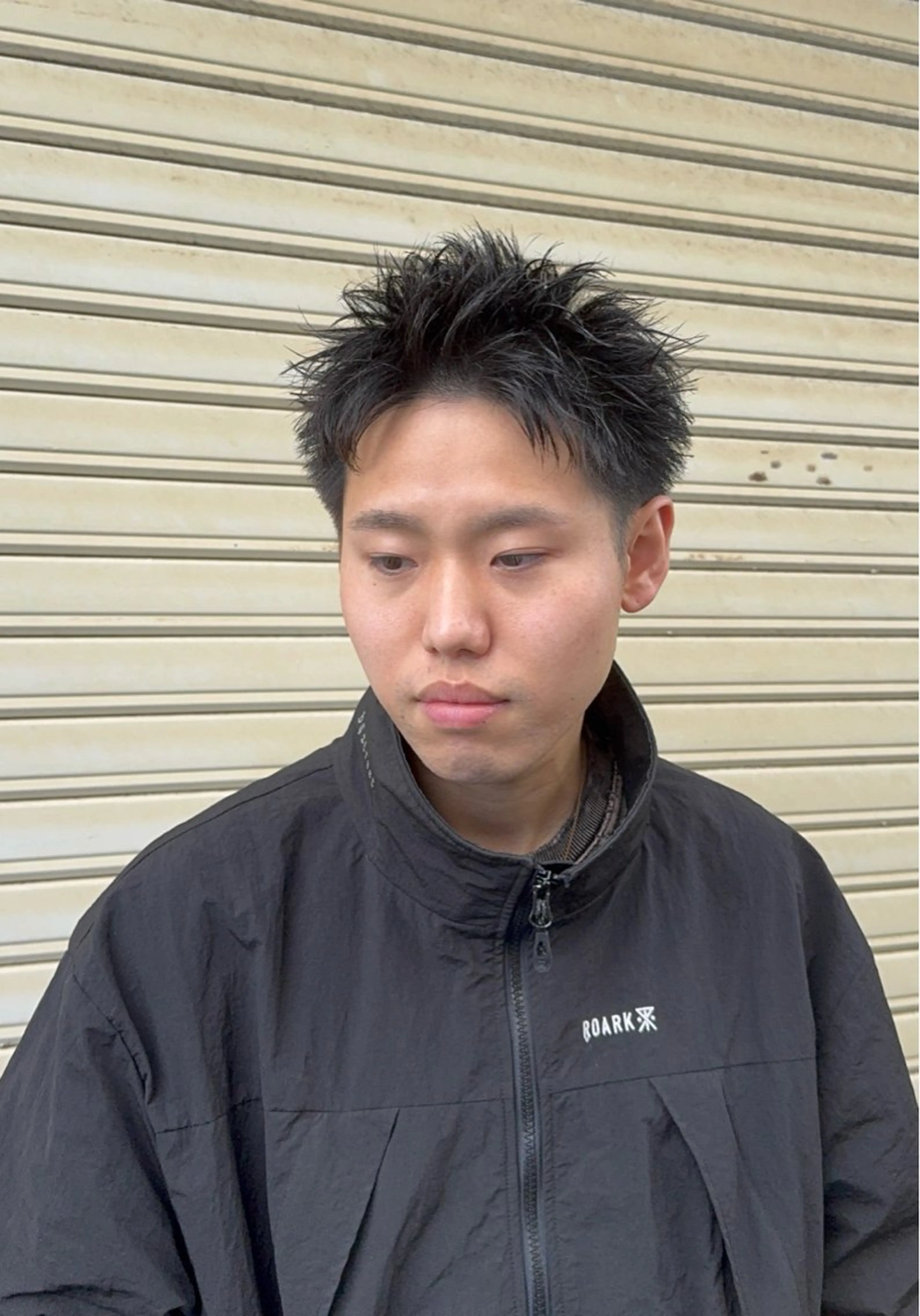 ショート メンズ カット 【メンズ特化】岩瀬 武【メンズパーマ】のヘアスタイル