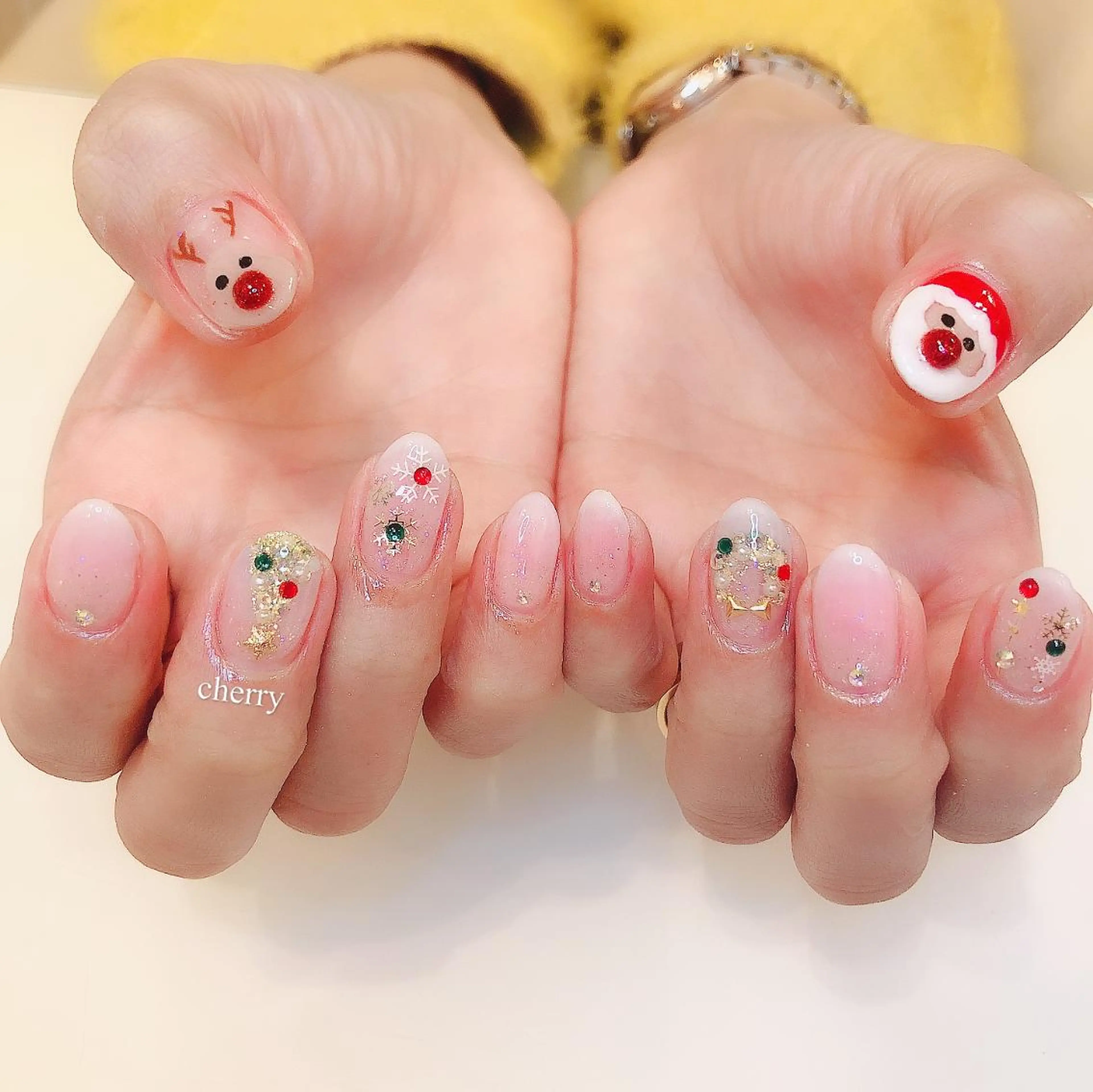 ネイル ジェルネイル SAKURA 🍒のネイルデザイン