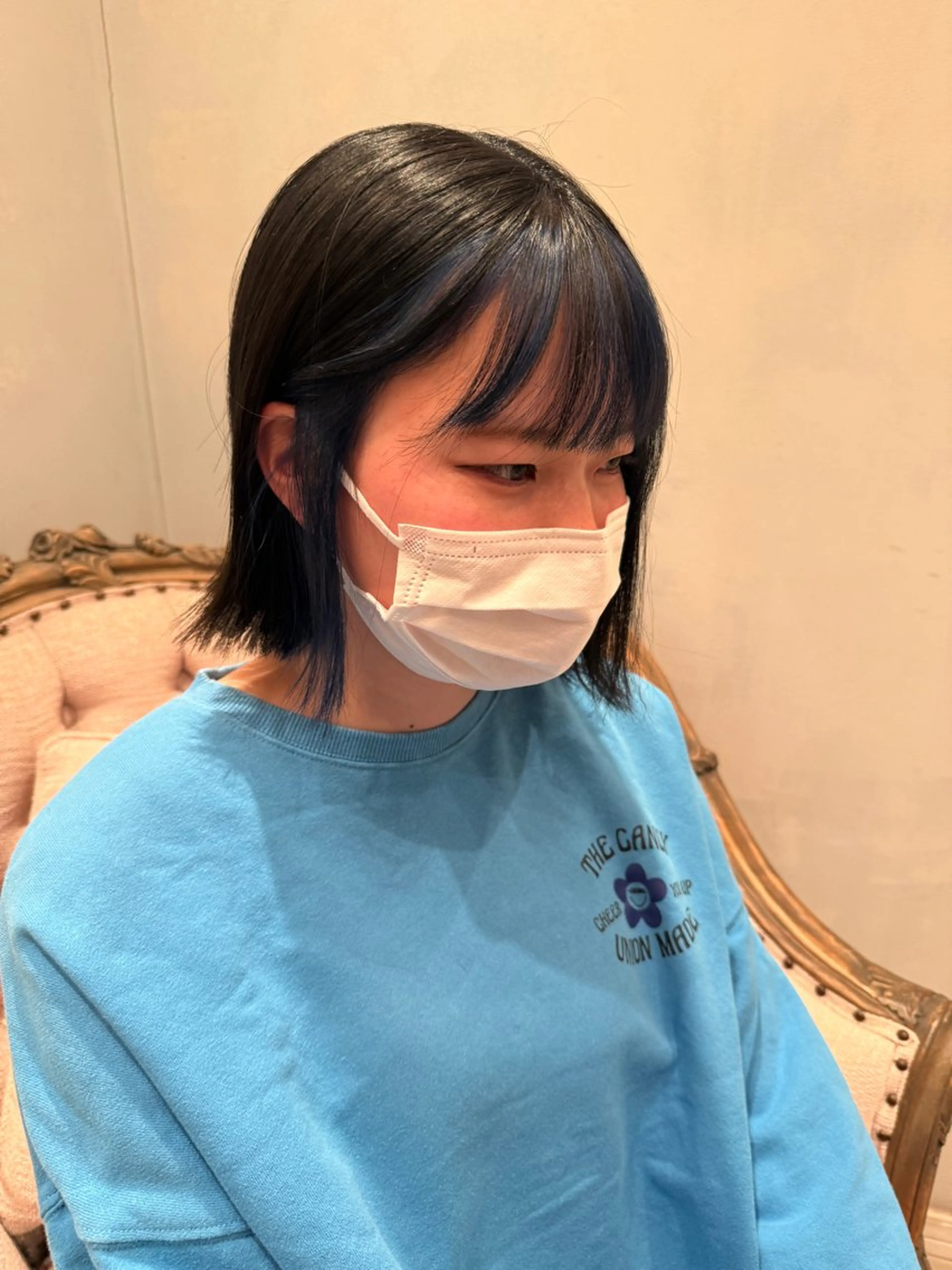 ミディアム カラー ヘアカラー 無料ショートカット 募集中📛杏のヘアスタイル