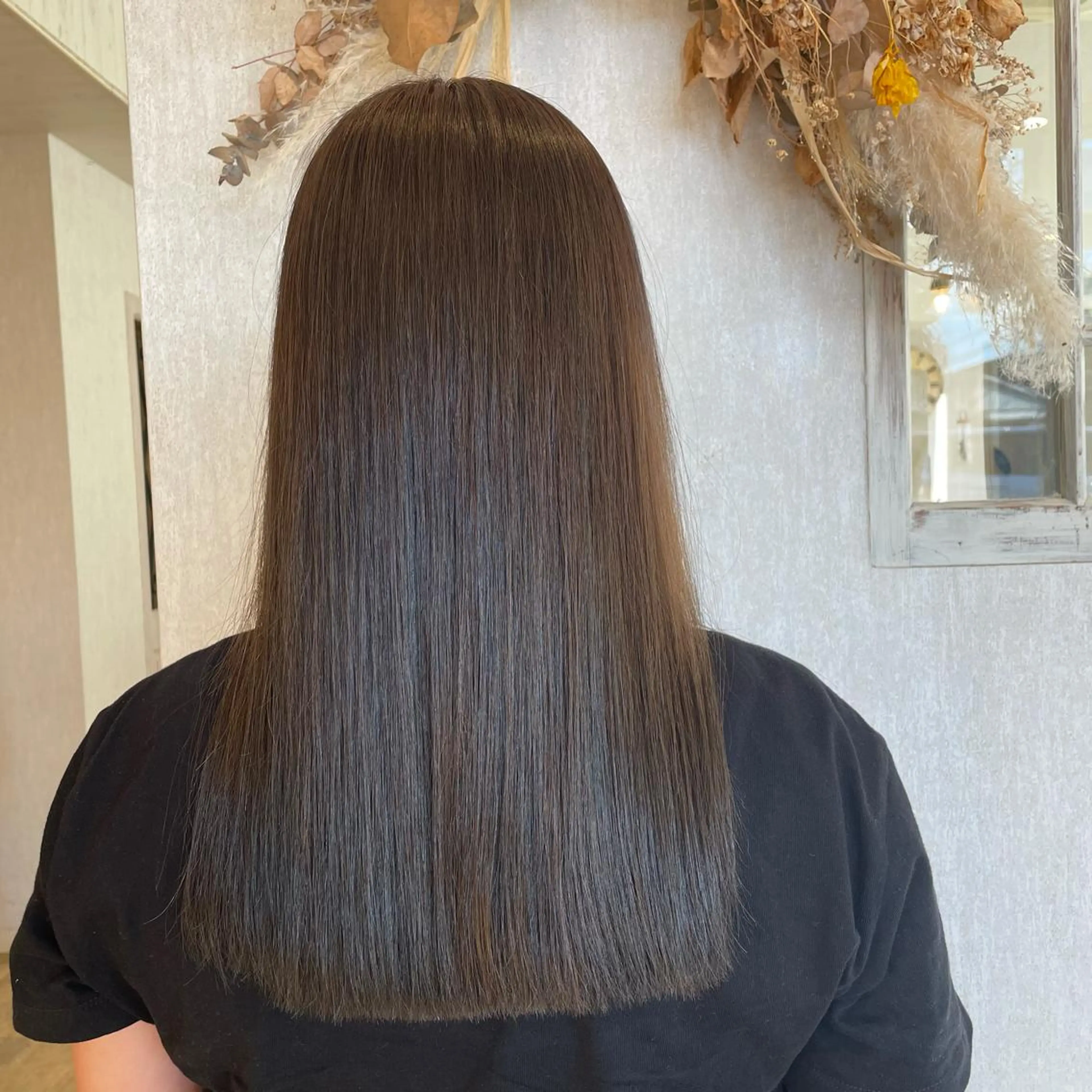 💫 潤髪ストレート (( 縮毛矯正です 💫の写真