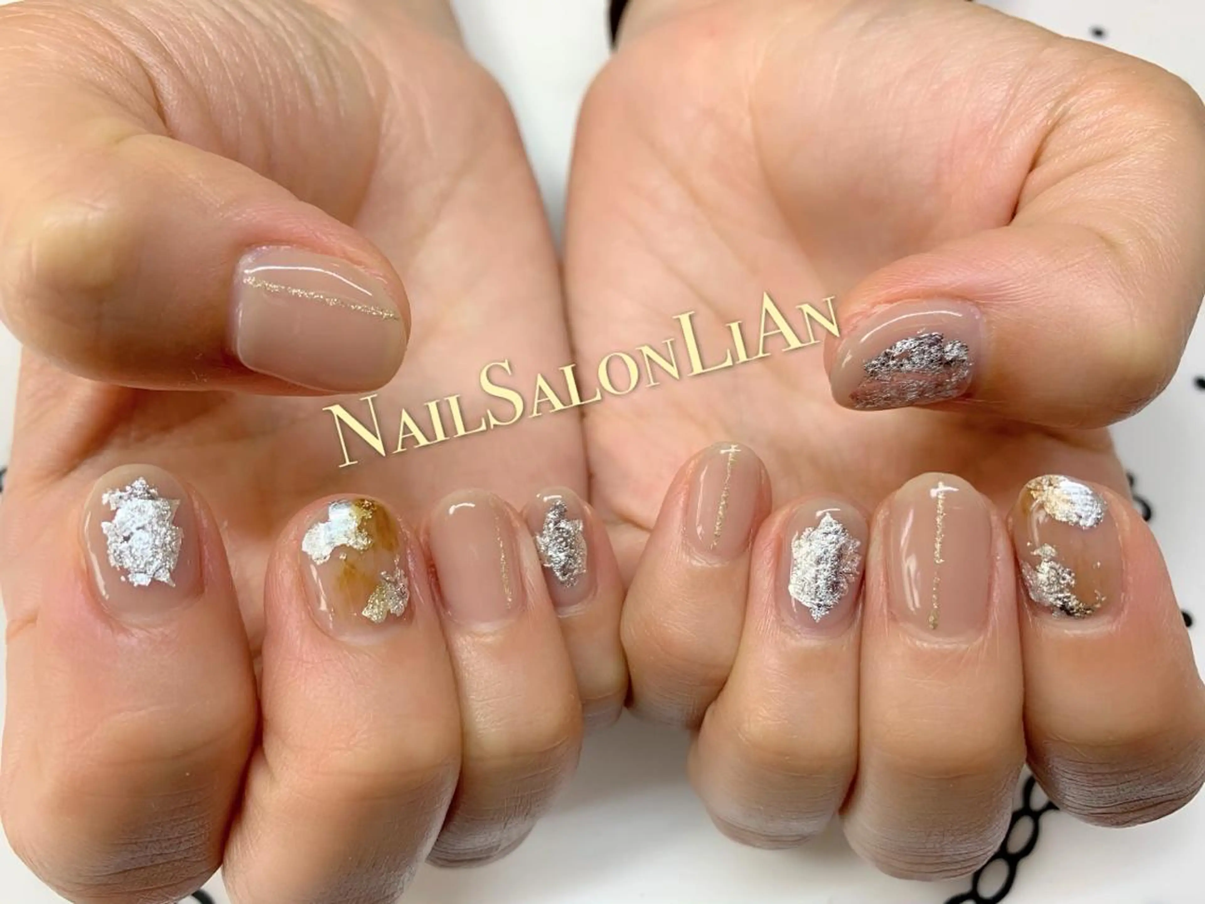 ネイル 持ち込み ハンドネイル NailSalon LiAnのネイルデザイン