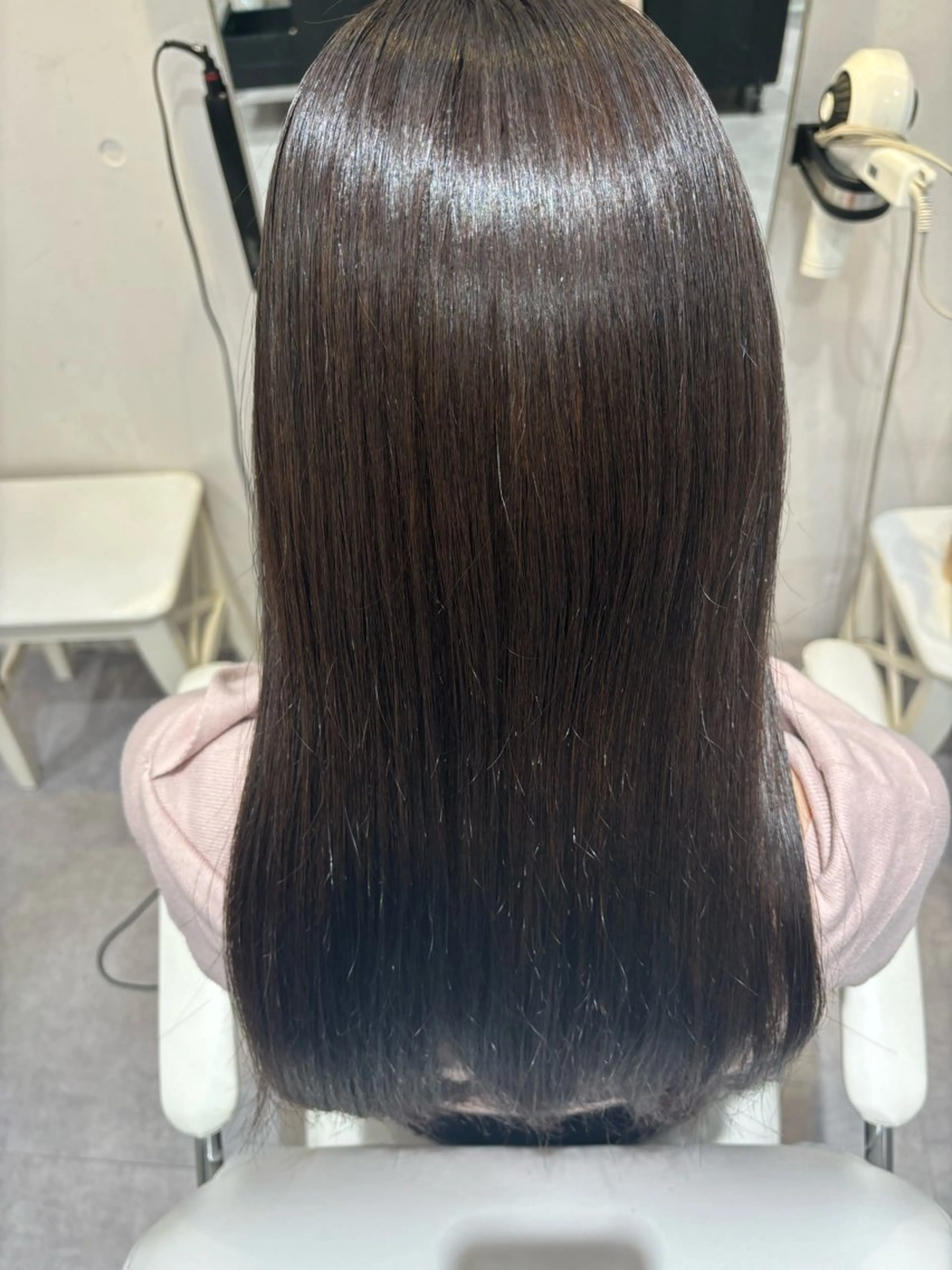 セミロング カラー minx sign所属・MINX SIGN 🎀Yunaのヘアスタイル