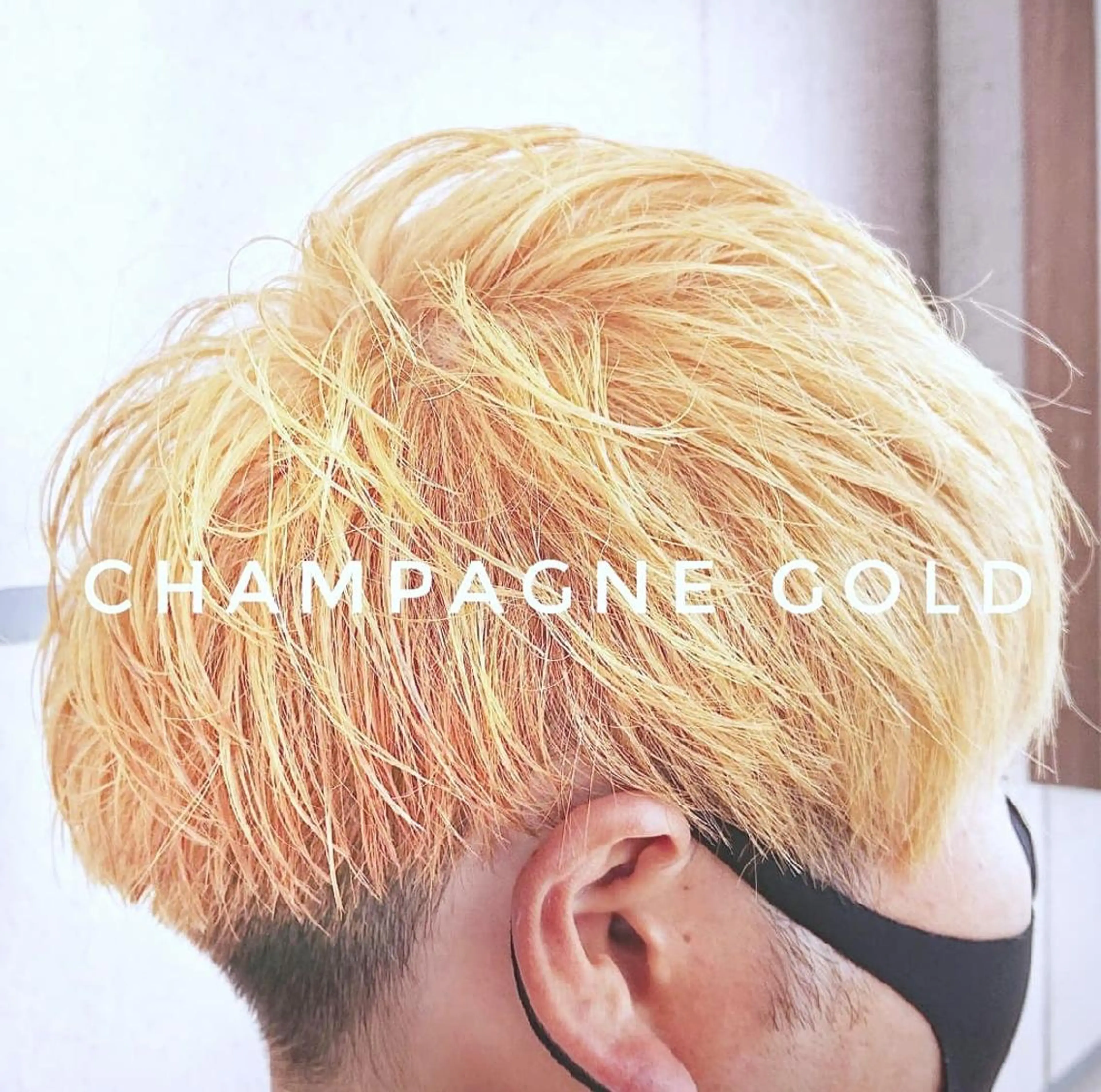 カラー メンズ ブロンド 【メンズ専門】 田口雄也のヘアスタイル