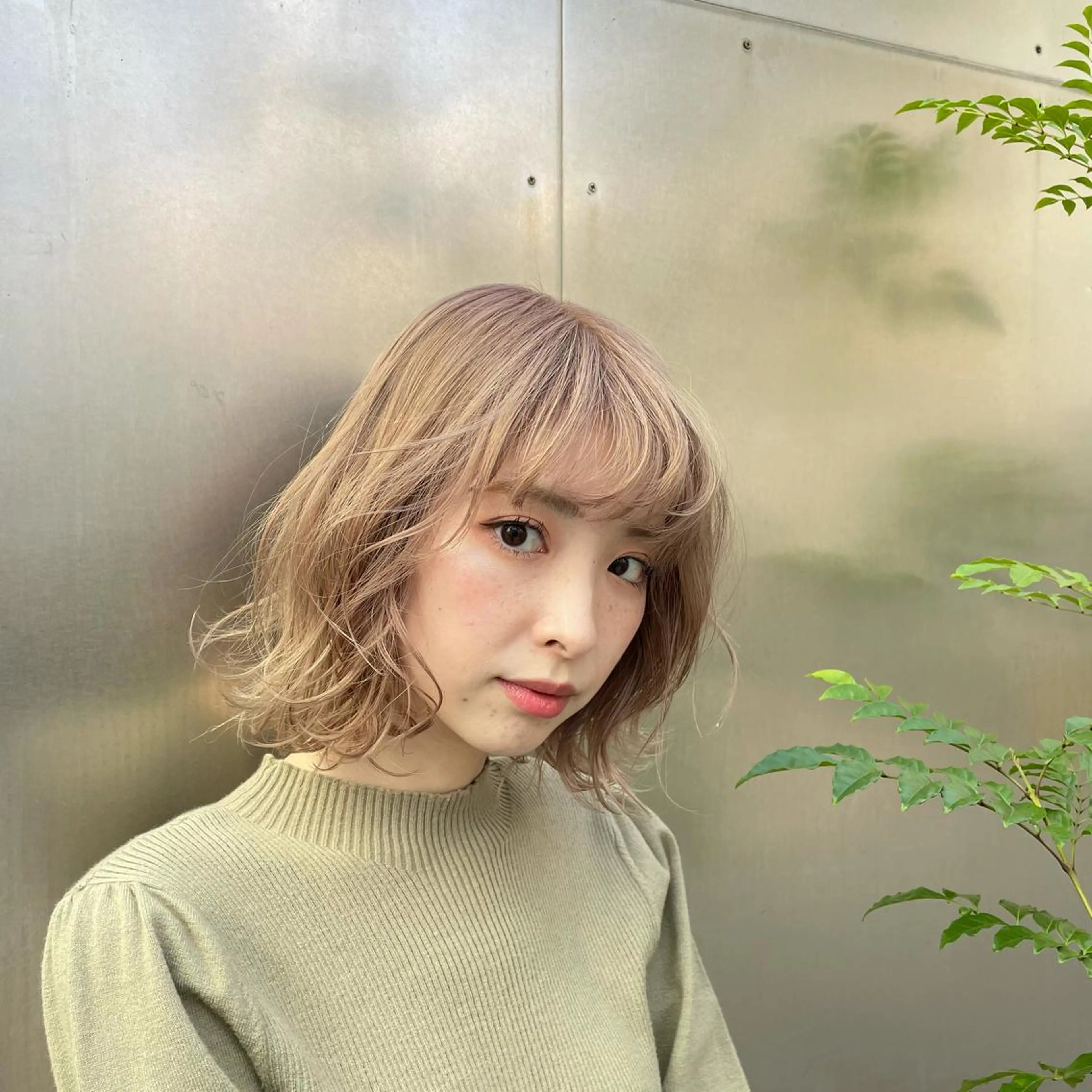 ショート miyu ハイトーン/レイヤーのヘアスタイル