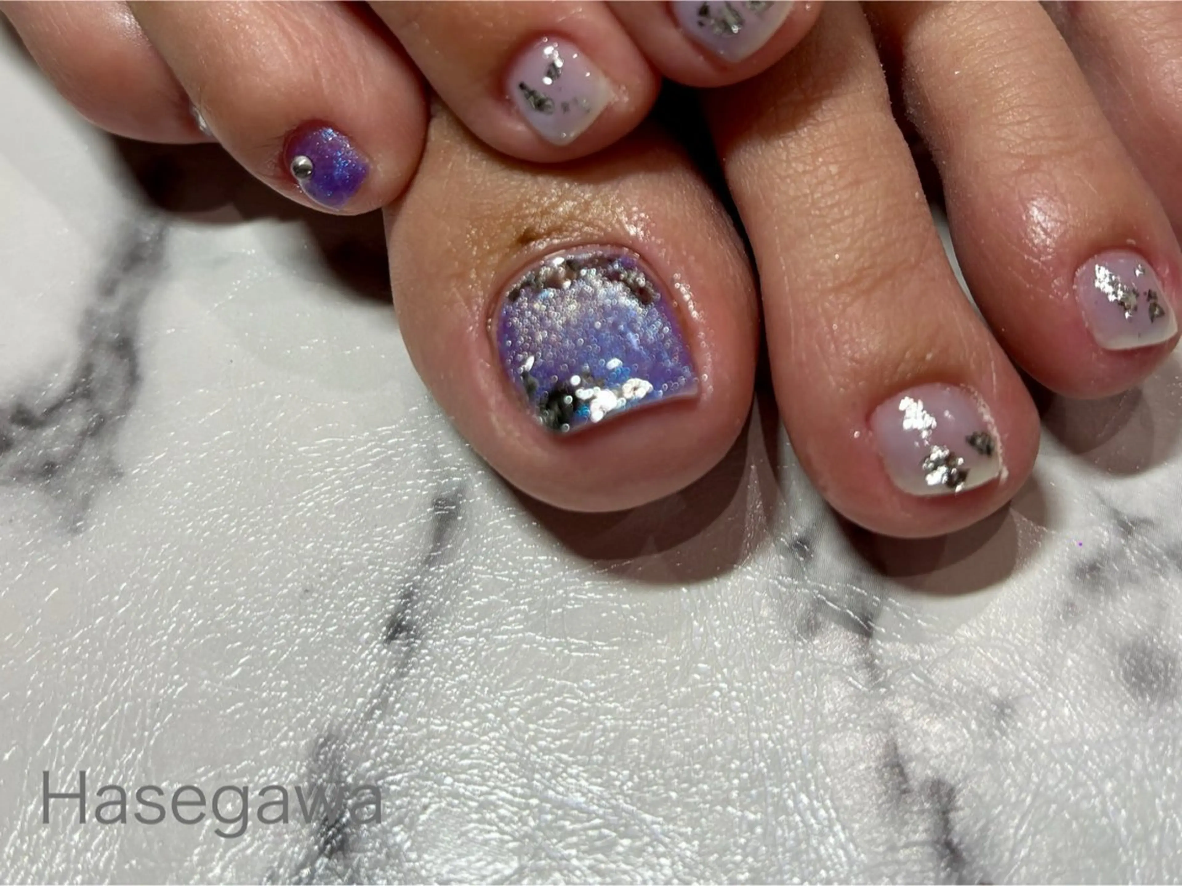 ネイル マグネットネイル DROP所属・DROP 長谷川のネイルデザイン