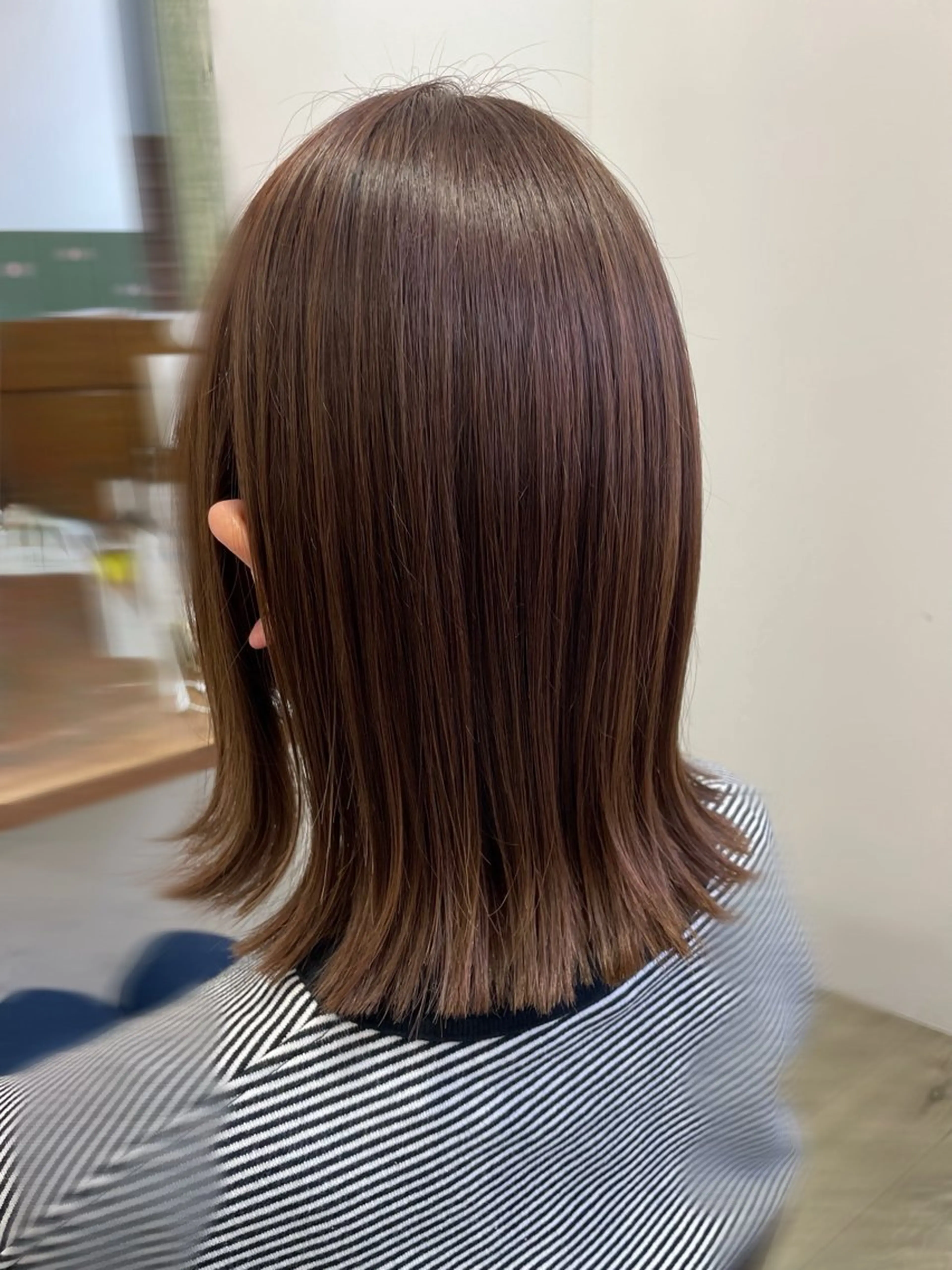 ミディアム カラー 豊川/Facil/ スズキサクラのヘアスタイル
