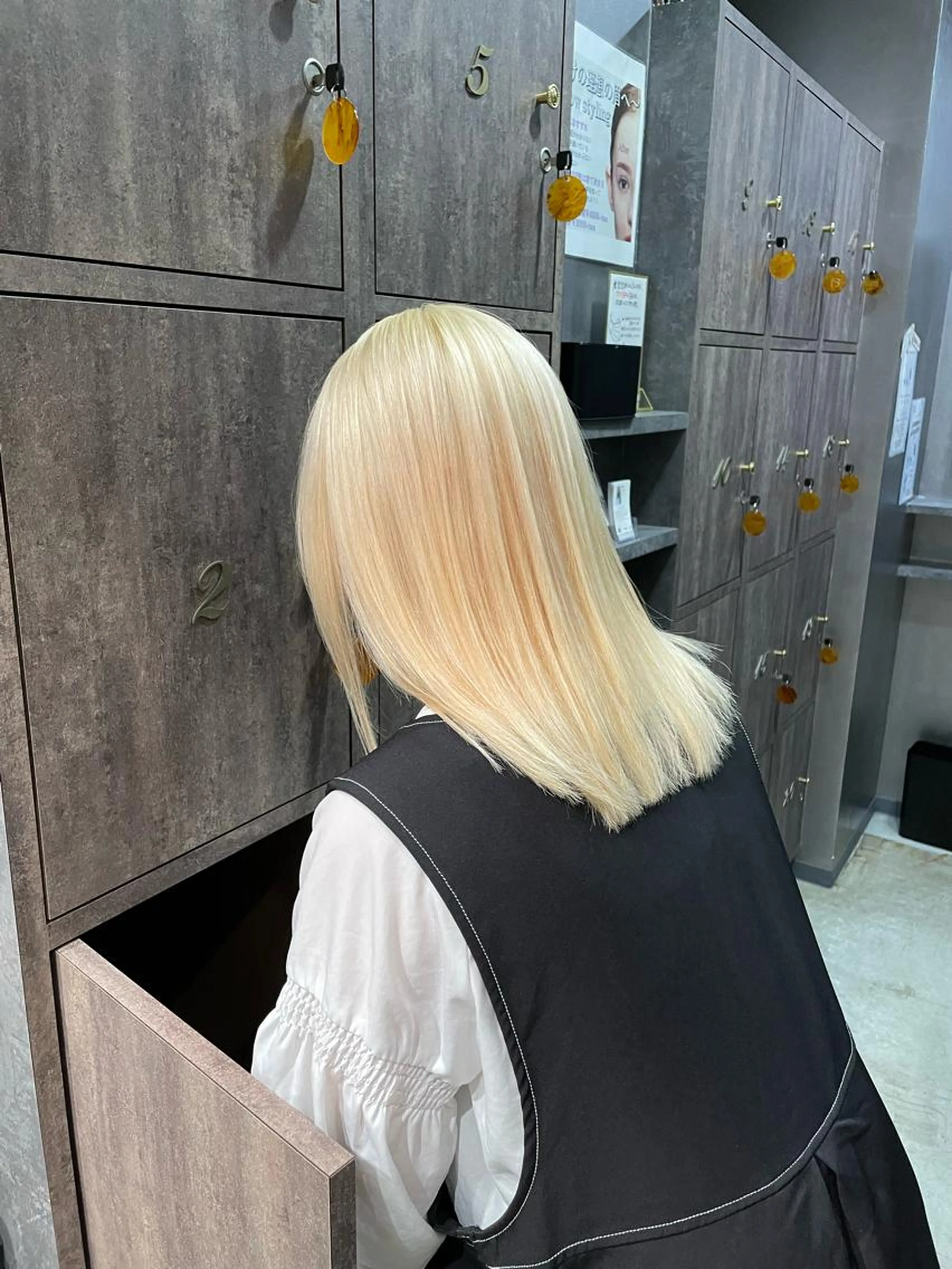 ダブルカラーの写真