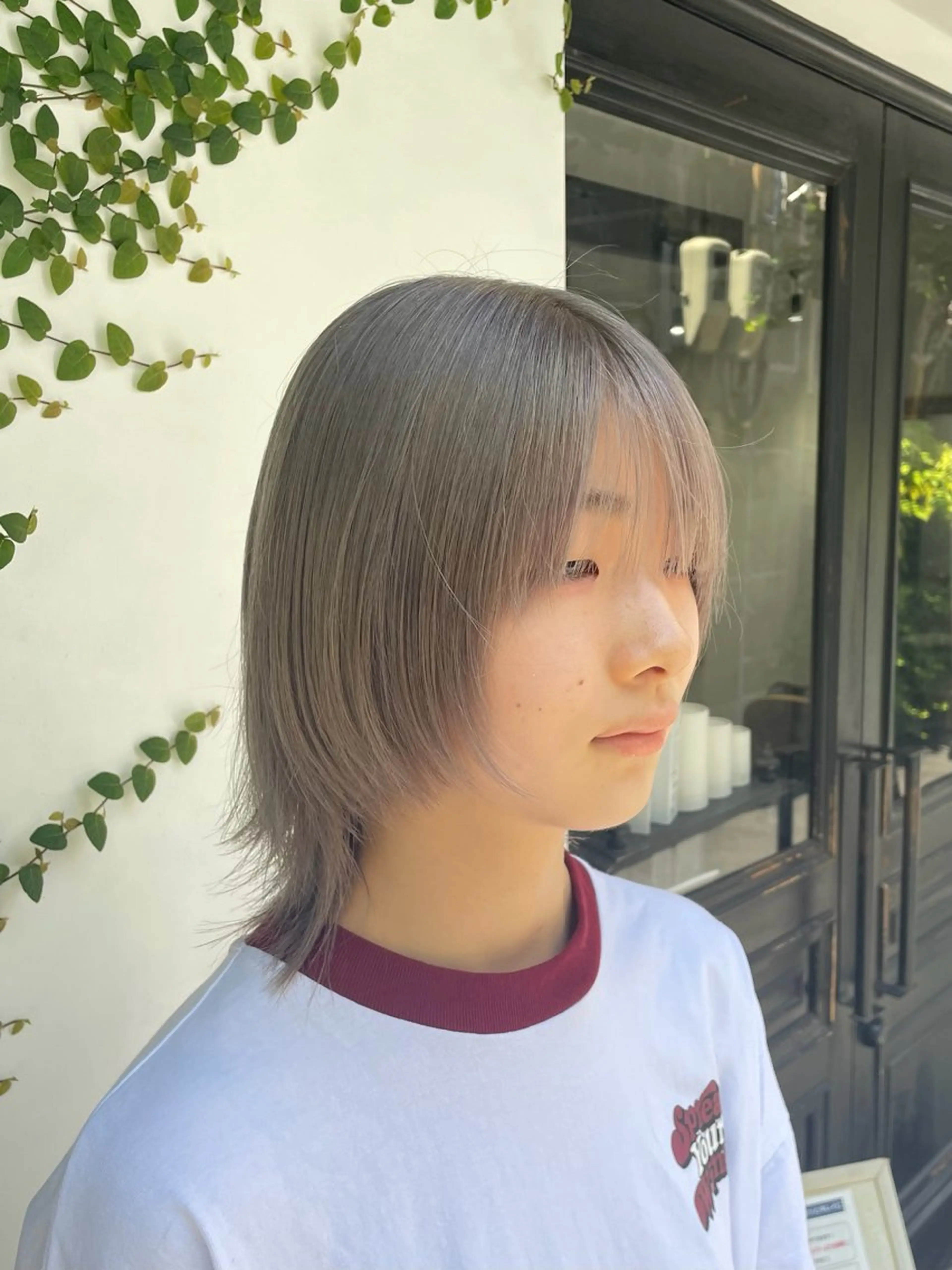 ミディアム カラー 韓国メンズヘア/ ダウンパーマ/歩夢のヘアスタイル