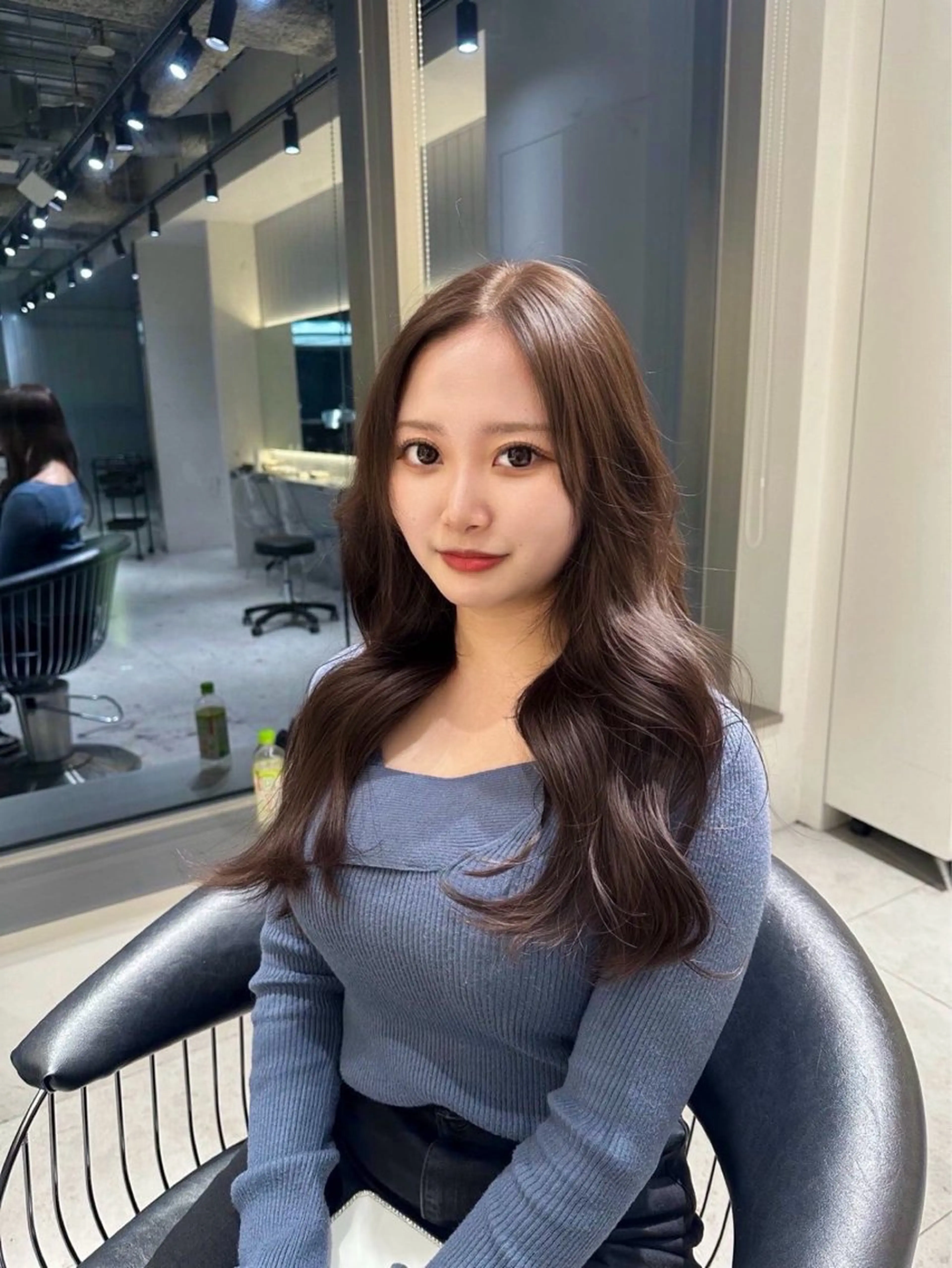 ミディアム ヘアカラー コウスケ/ lond uluのヘアスタイル