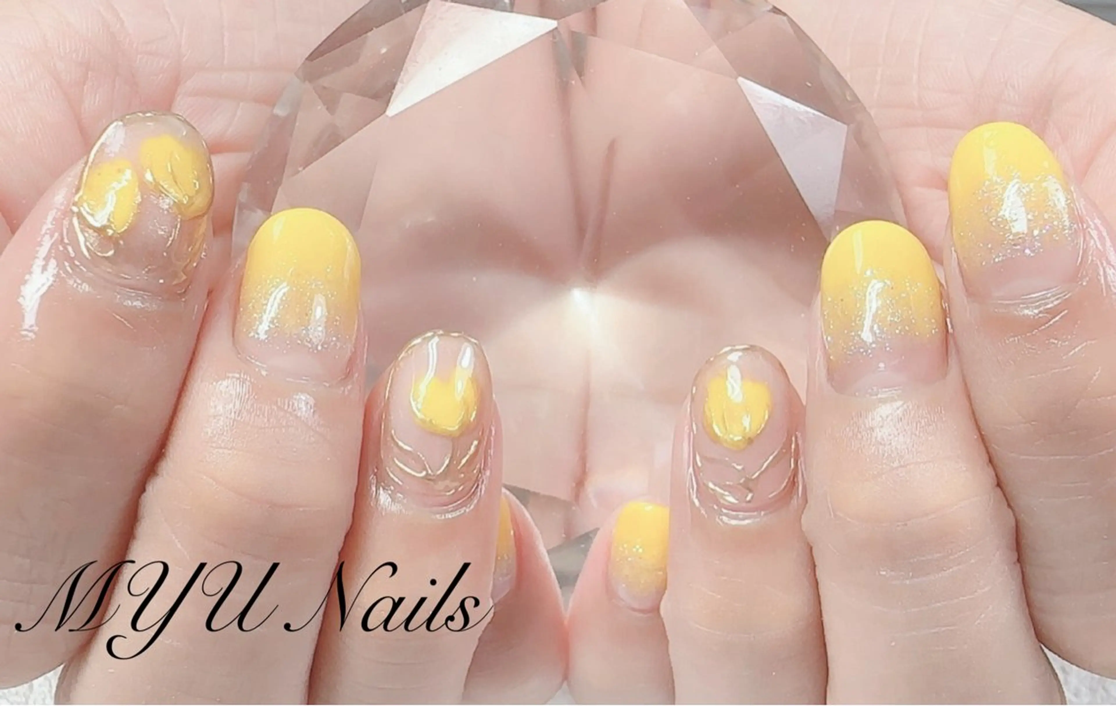 ネイル ジェルネイル 持ち込み パラジェル ハンドネイル MYU Nails所属・MYU Nailsのネイルデザイン
