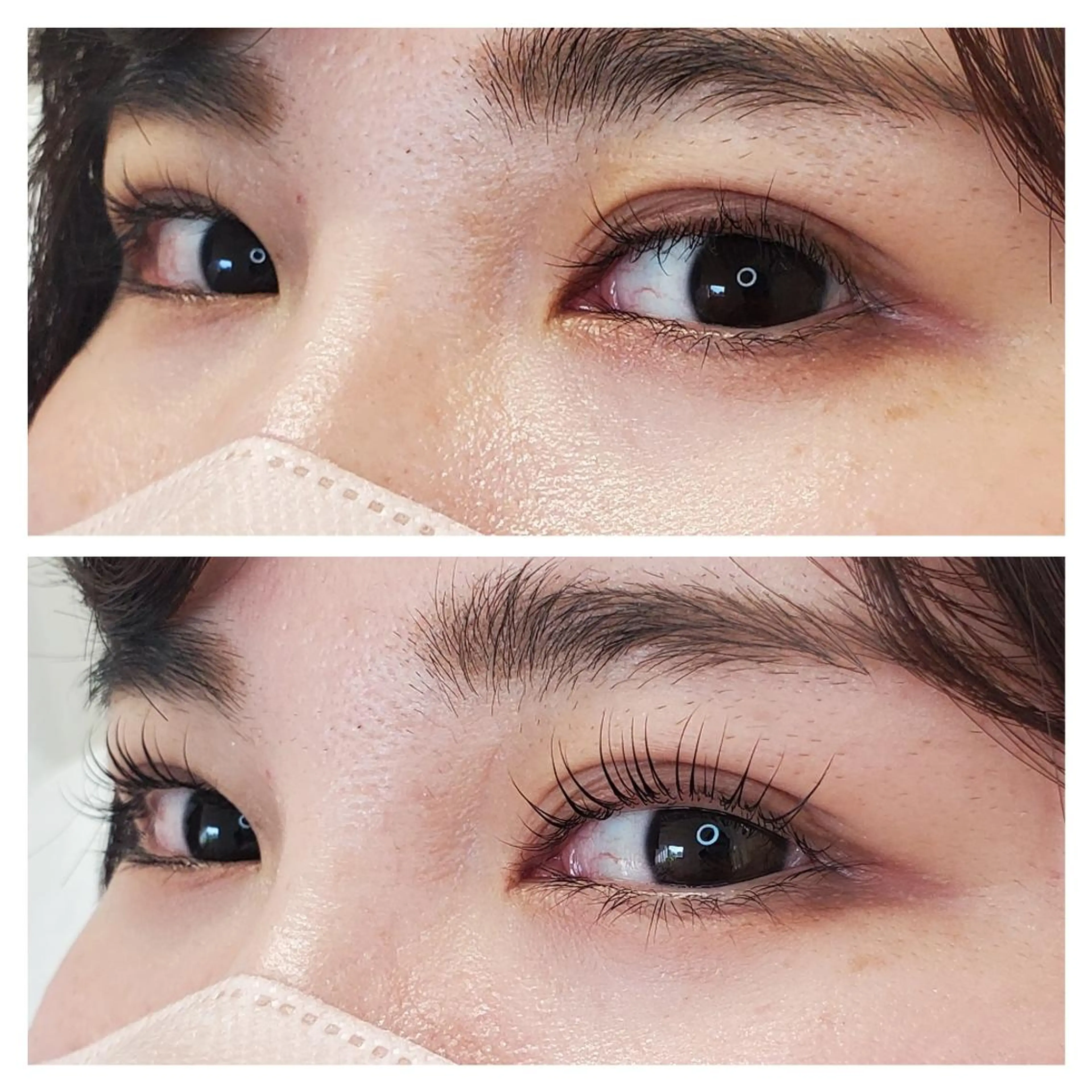 マツエク・マツパ 一重×まつ毛パーマ マツパ Crescent Eye Yuiのマツエク・マツパデザイン