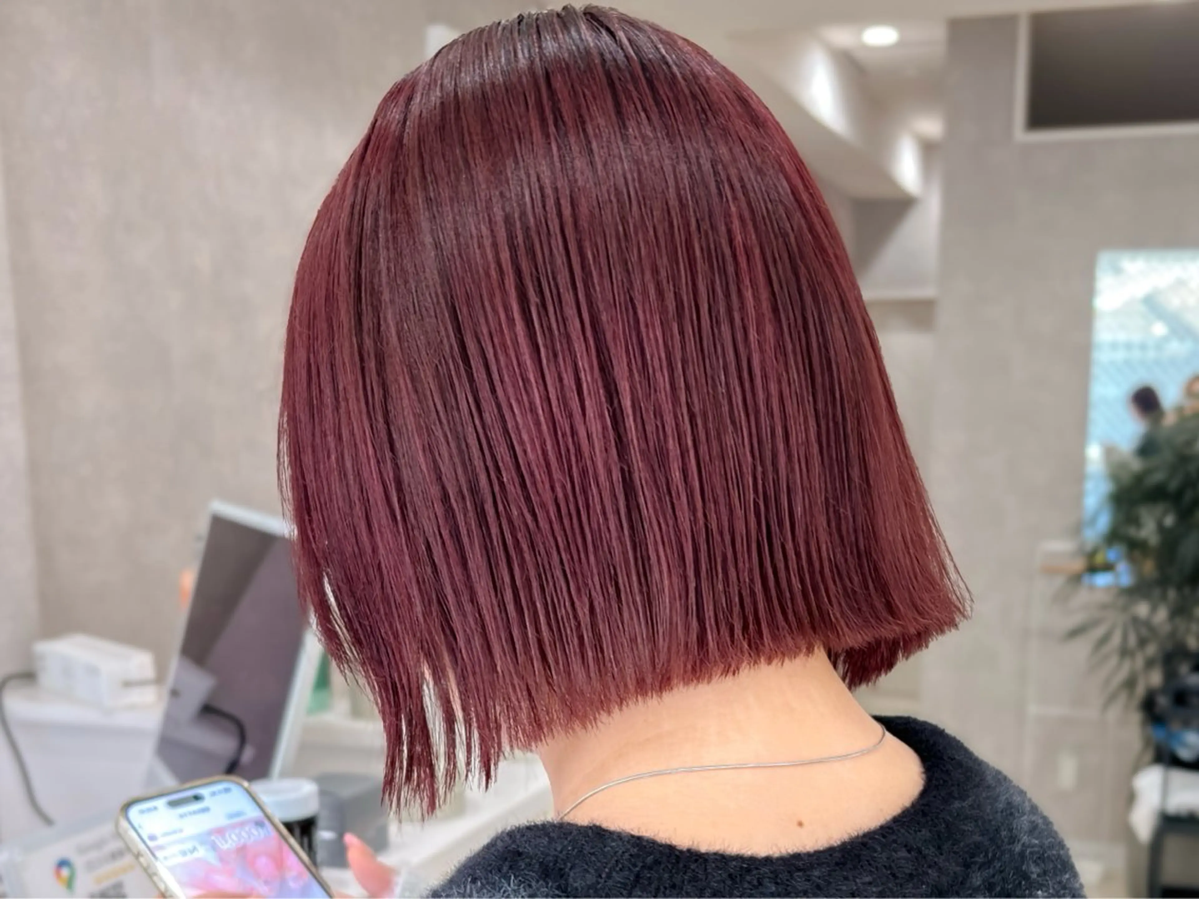 ミディアム カラー 三宅健太/レイヤー/ ボブ/透明感カラーのヘアスタイル