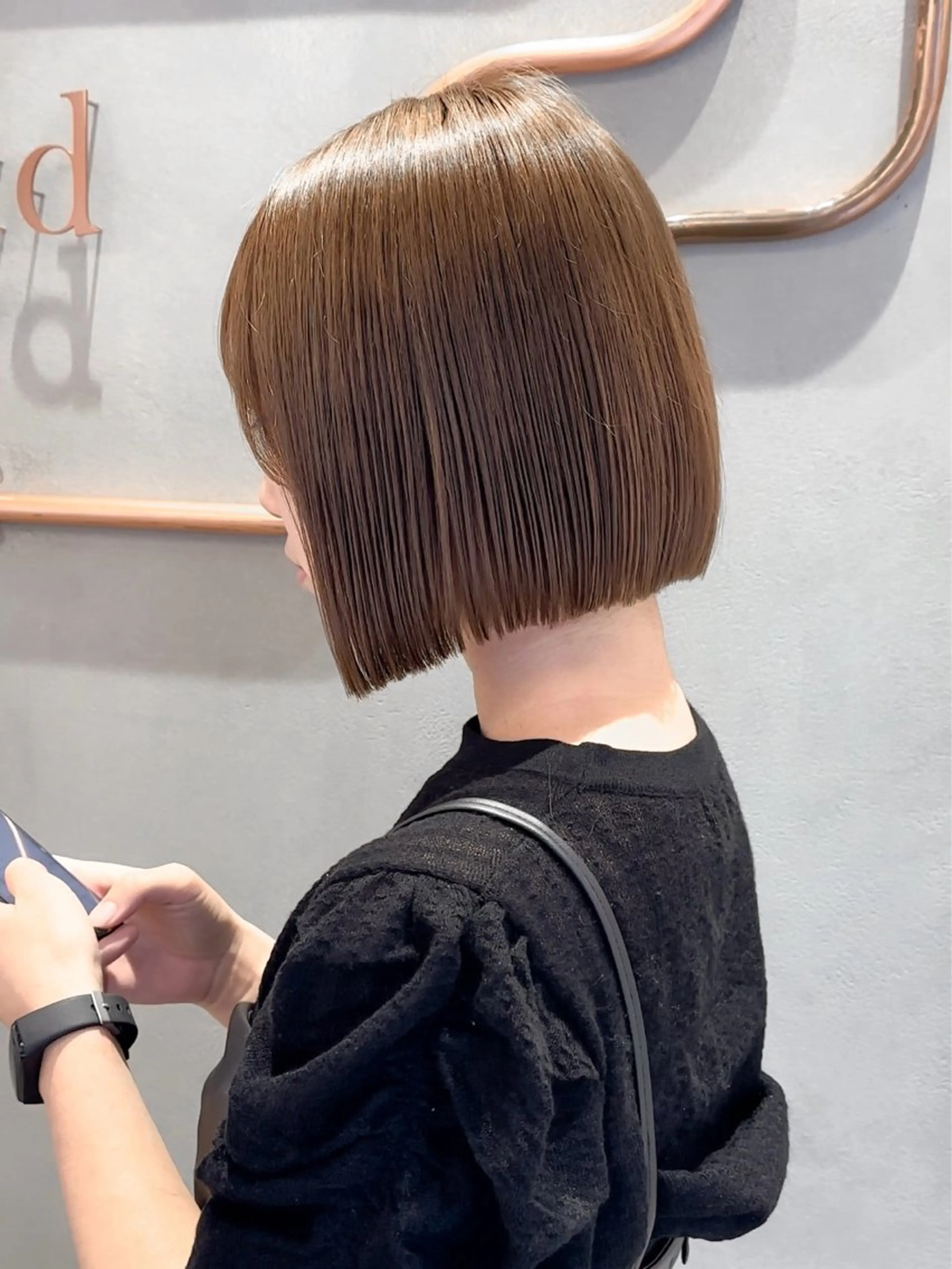 ミディアム 縮毛矯正/韓国ヘア /レイヤー🎀ミズキのヘアスタイル