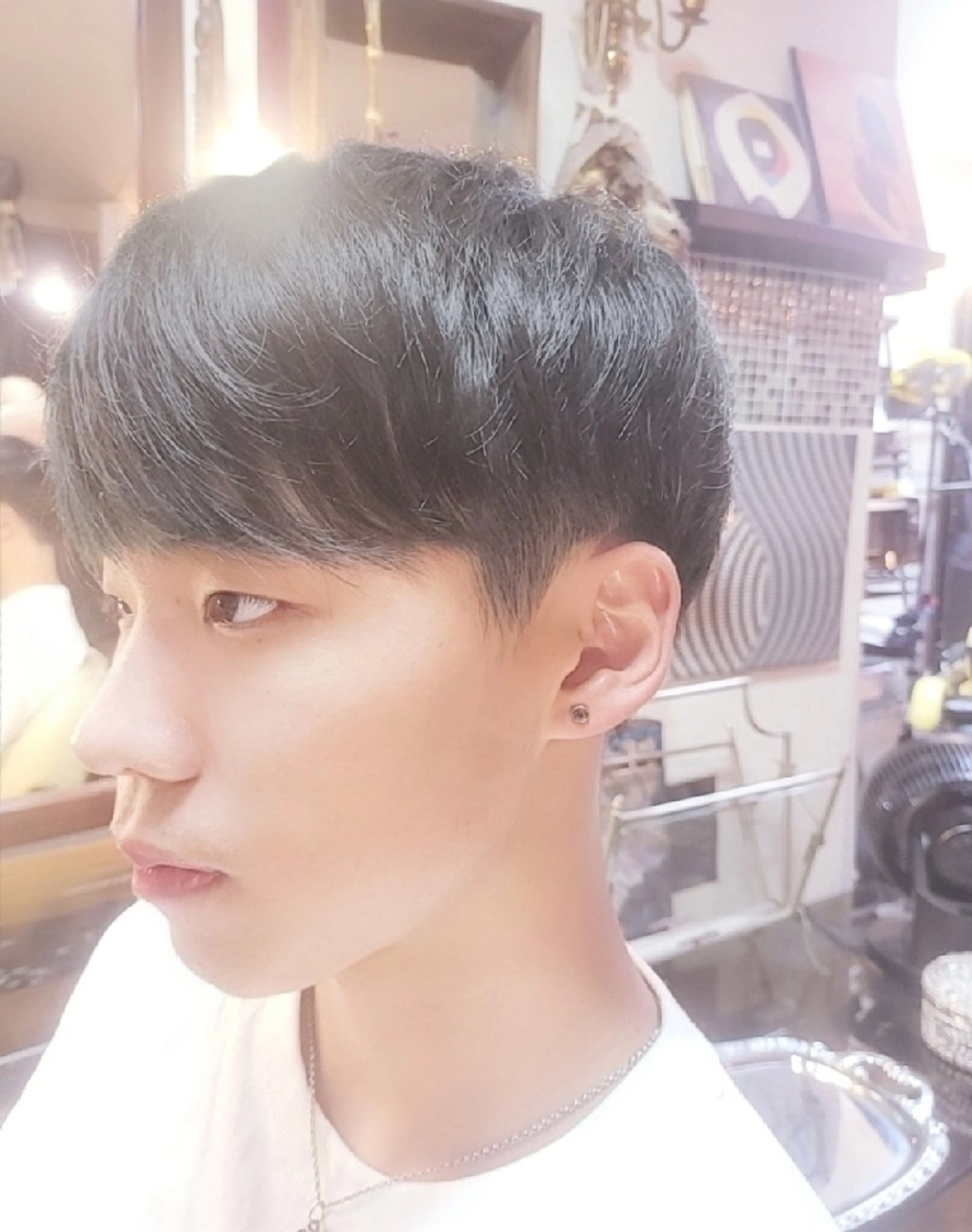 ショート メンズ 学生（メンズ向け） 学生 カット sinistra シニストラ　足利山下店所属・シニストラ足利 原宿表参道のカラーのヘアスタイル