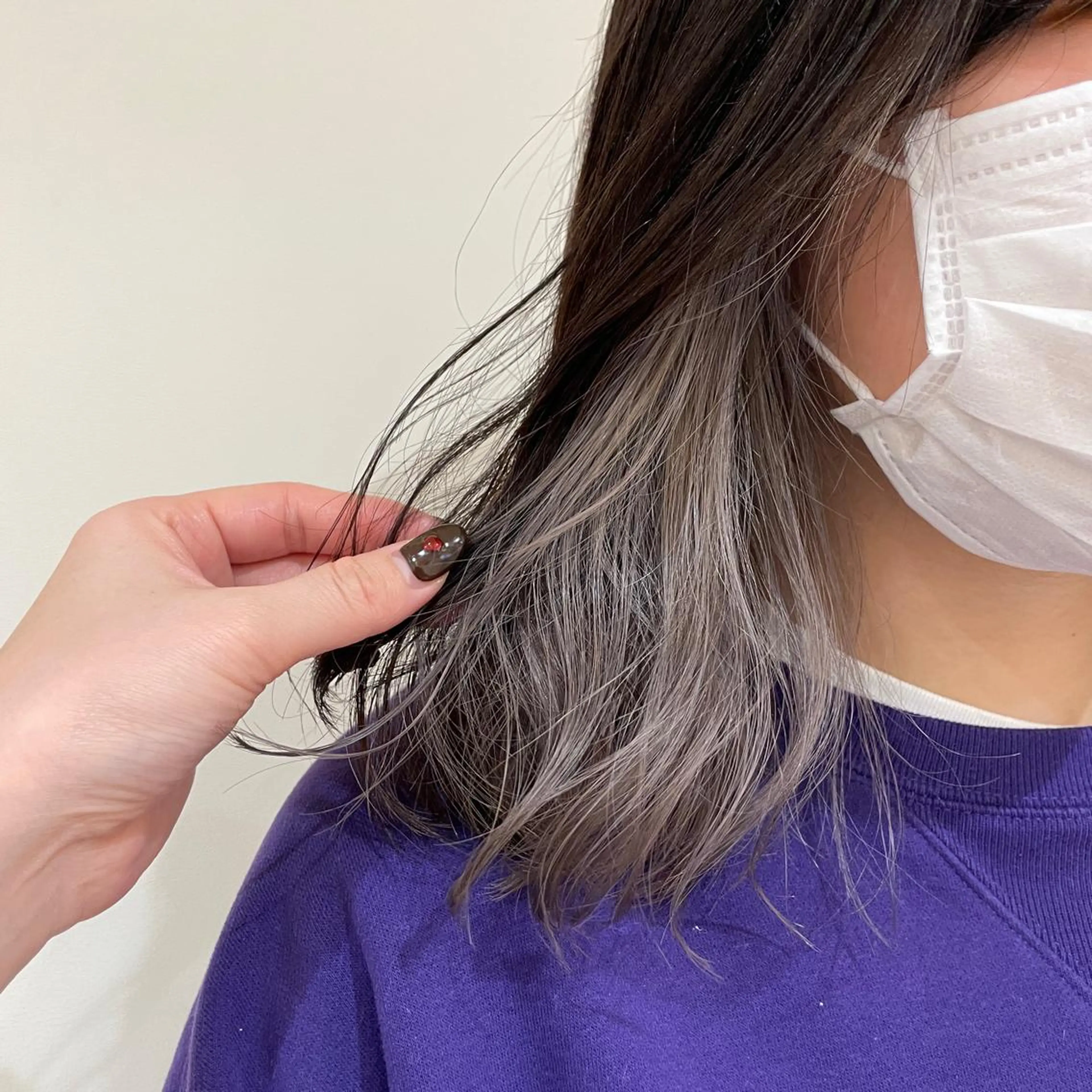 ショート カラー インナーカラー ヘアカラー 透明感カラー/ 韓国風🌿RIKOのヘアスタイル