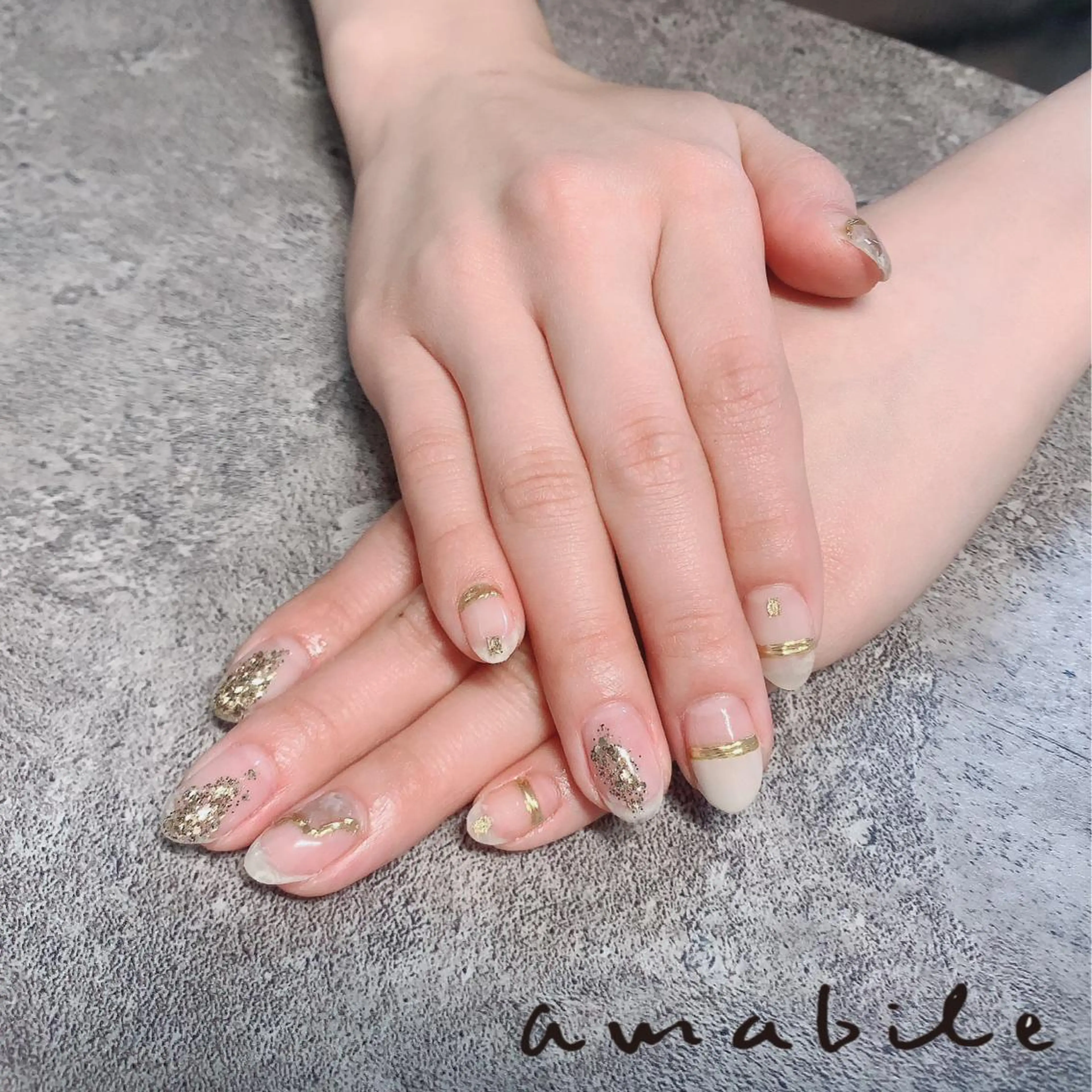 ネイル amabile nailのネイルデザイン