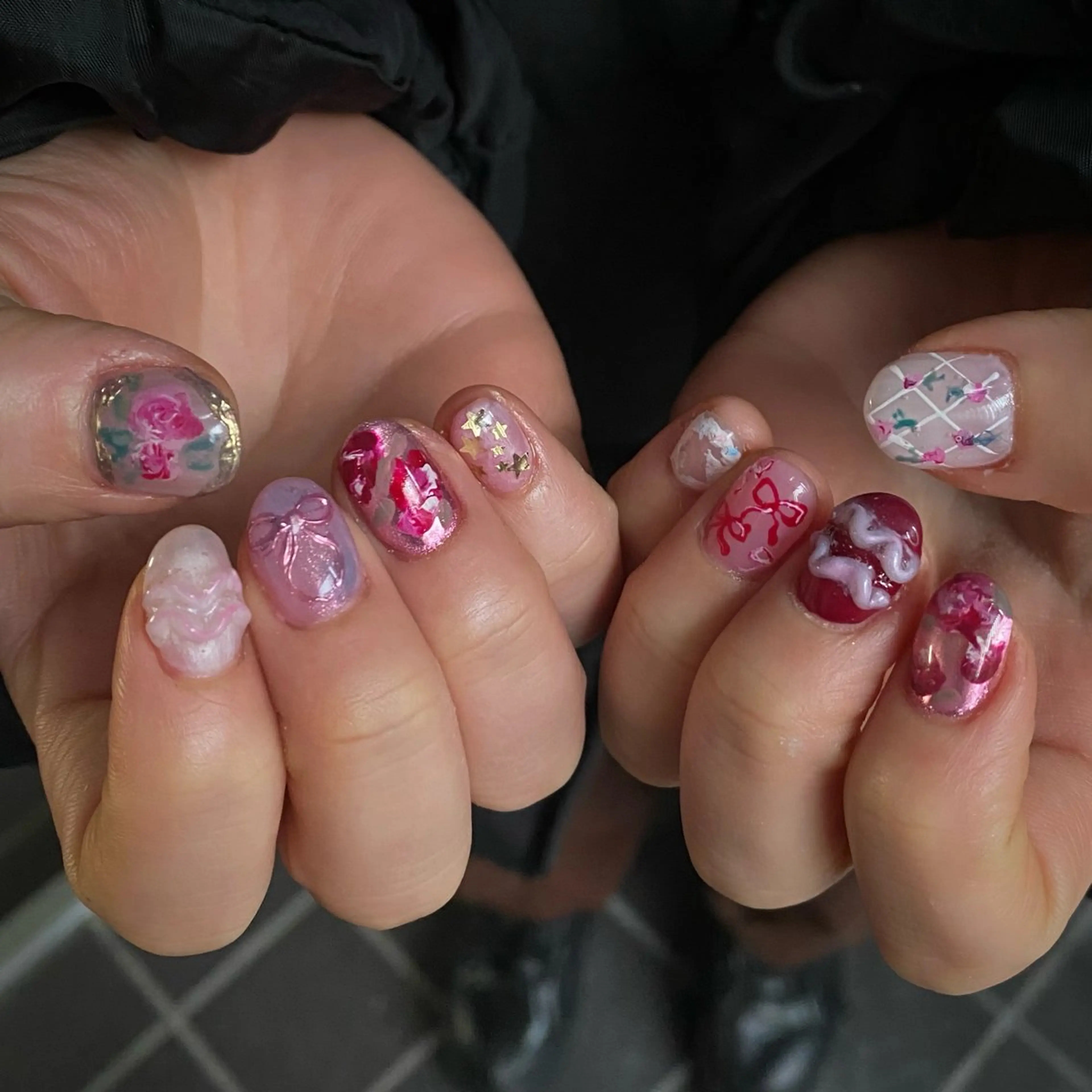 ネイル nano/きもかわ nail🐬🫧のネイルデザイン