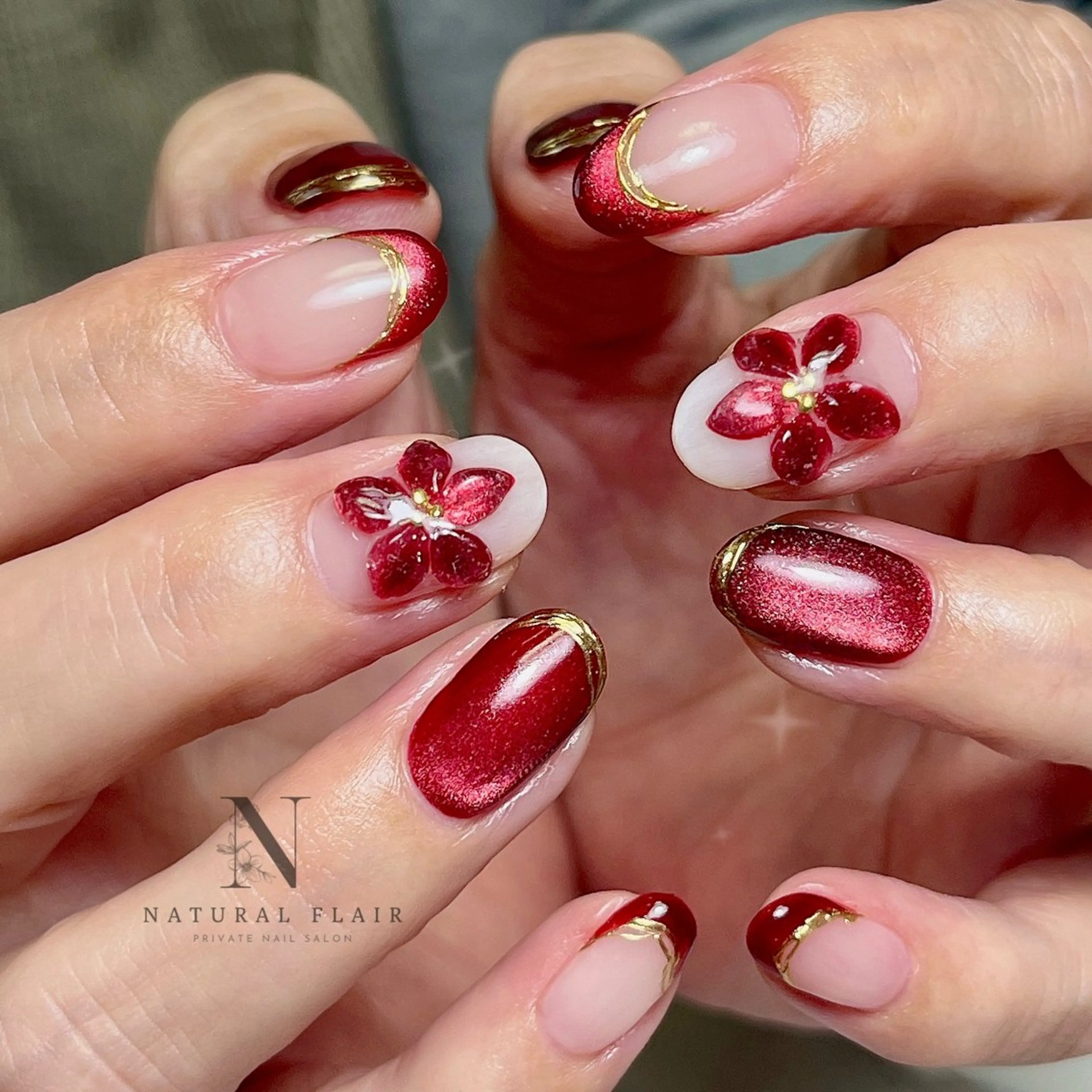 ネイル ハンドネイル natural flairのネイルデザイン