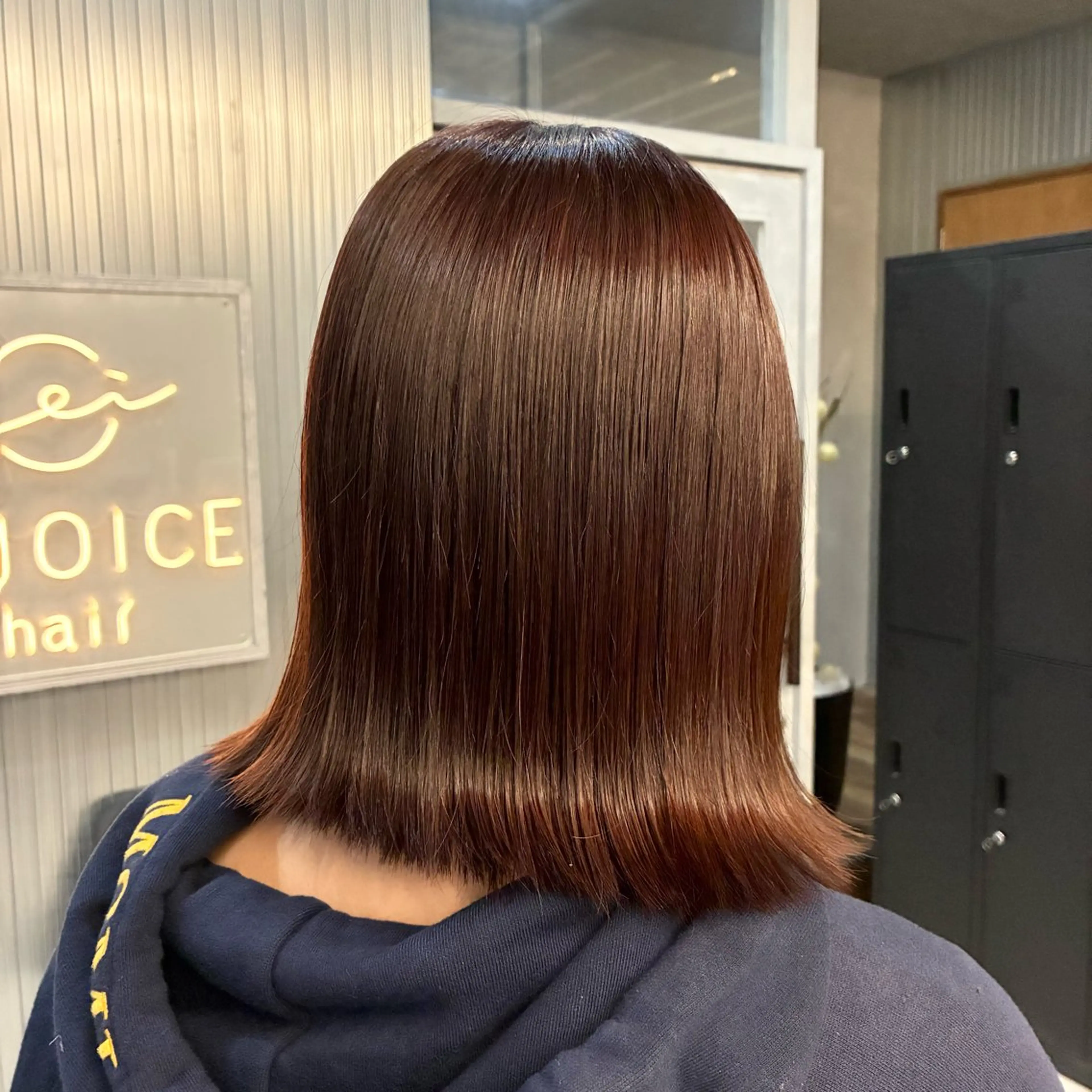 ミディアム ピンクブラウン ヘアカラー Saya/郡山 /艶カラー💫のヘアスタイル