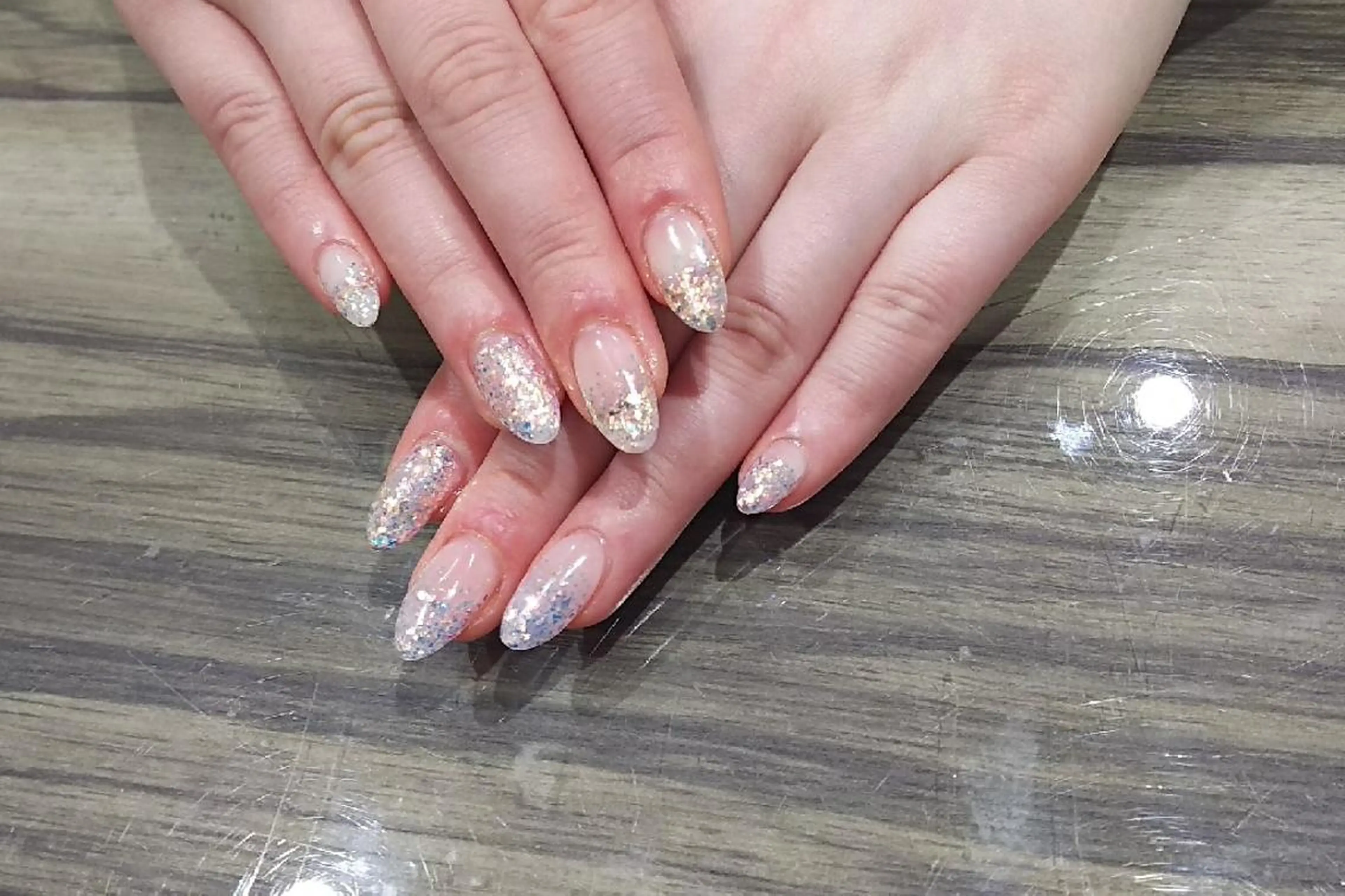 ネイル キラキラネイル ハンドネイル Progress Nailのネイルデザイン