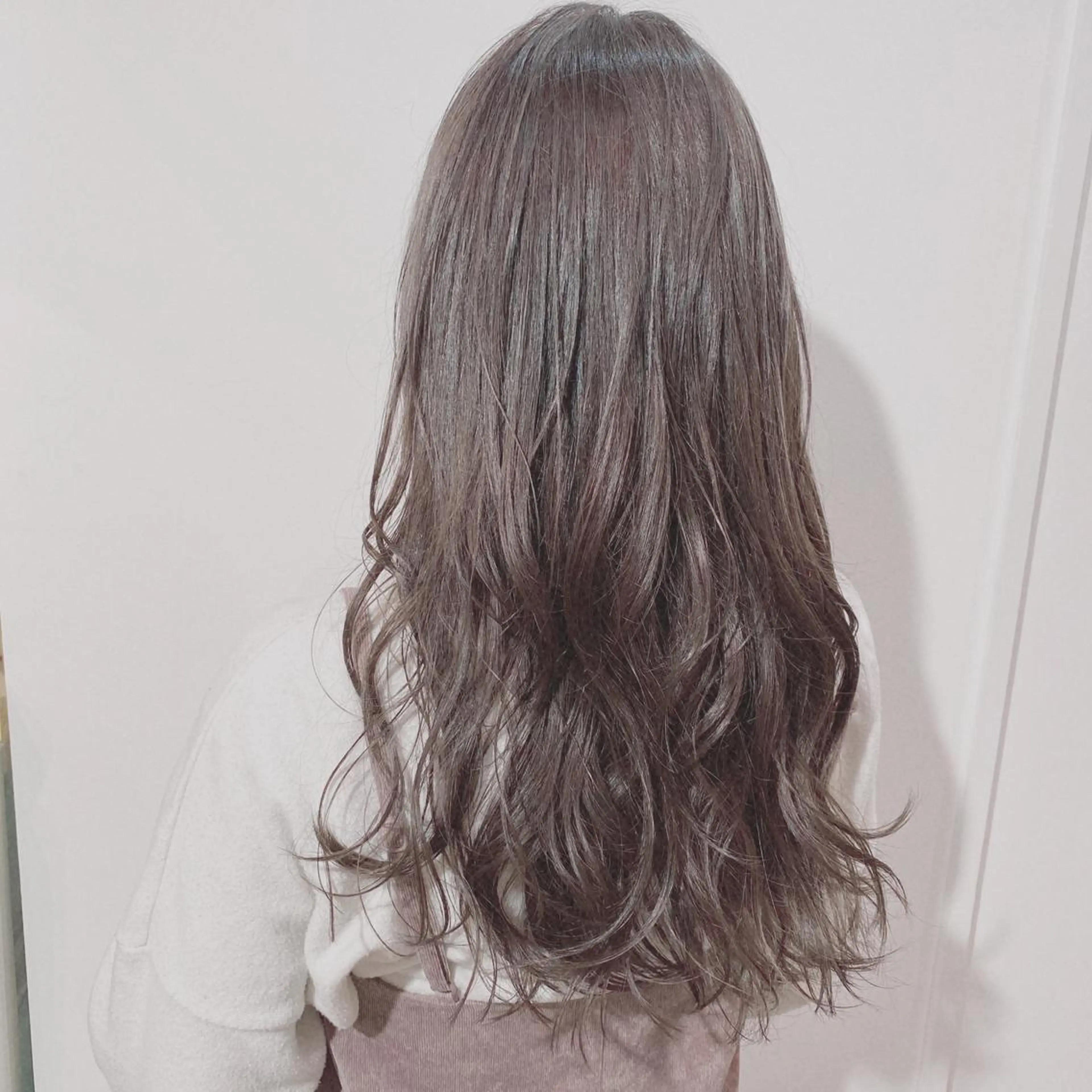 ロング カラー 新宿/韓国風レイヤー 髪質改善/渋谷直樹のヘアスタイル