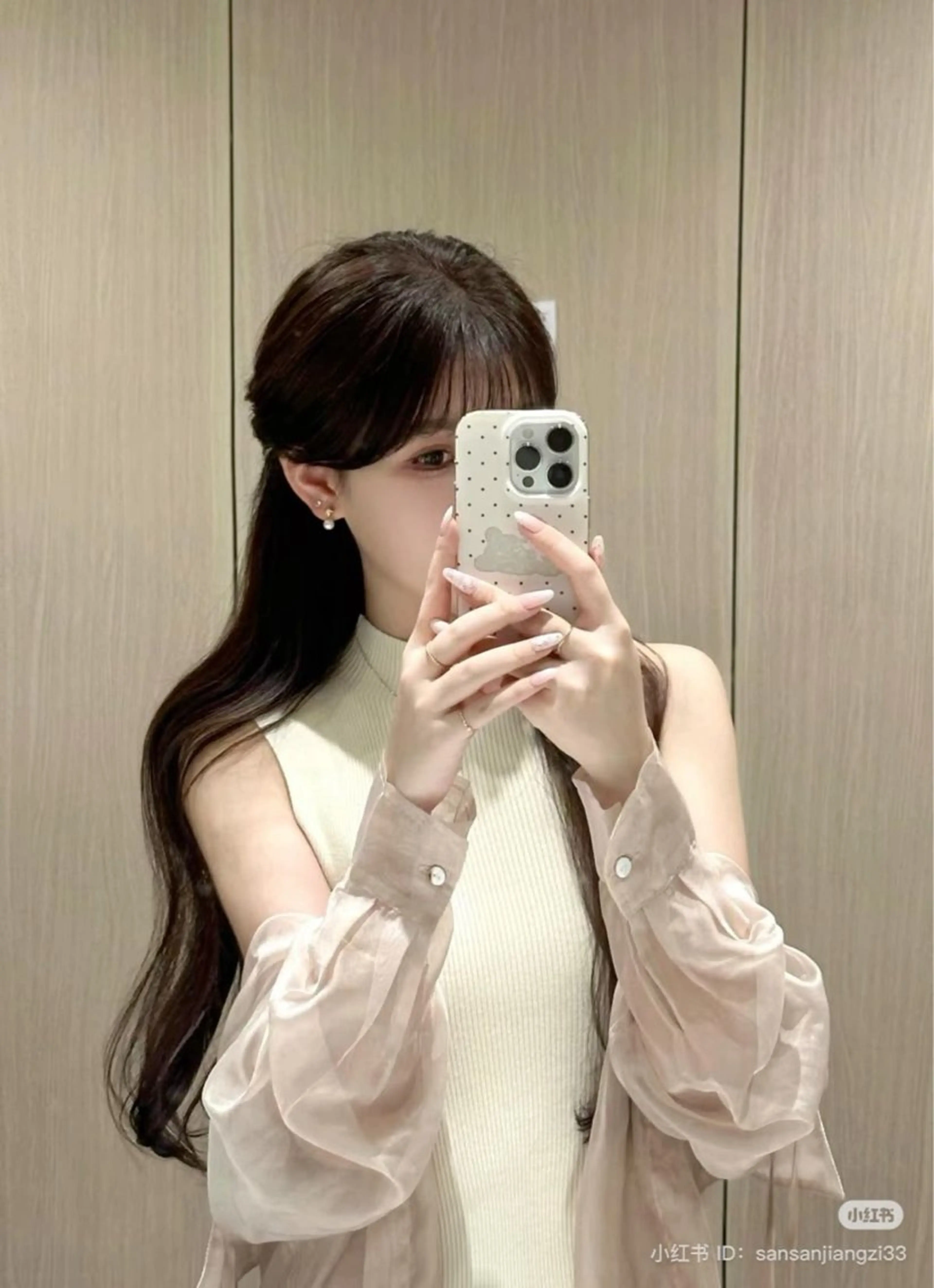 ロング ヘアカラー トリートメント ヘッドスパ ヘアセット 🤍上品韓国ガーリー 🤍ひとみ🤍のヘアスタイル