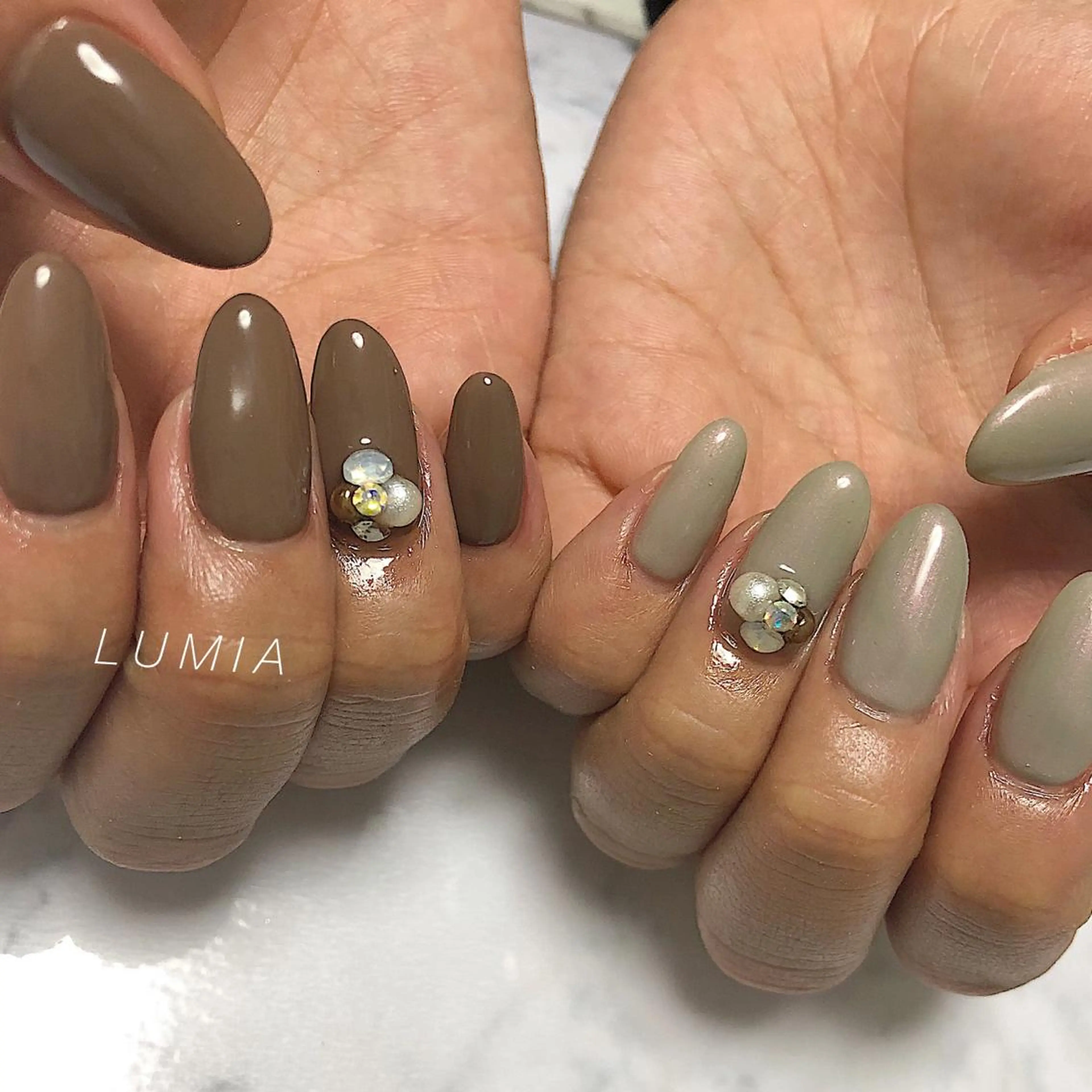 ネイル nail&eyelash Rine所属・Rine 放出 (リネ)のネイルデザイン