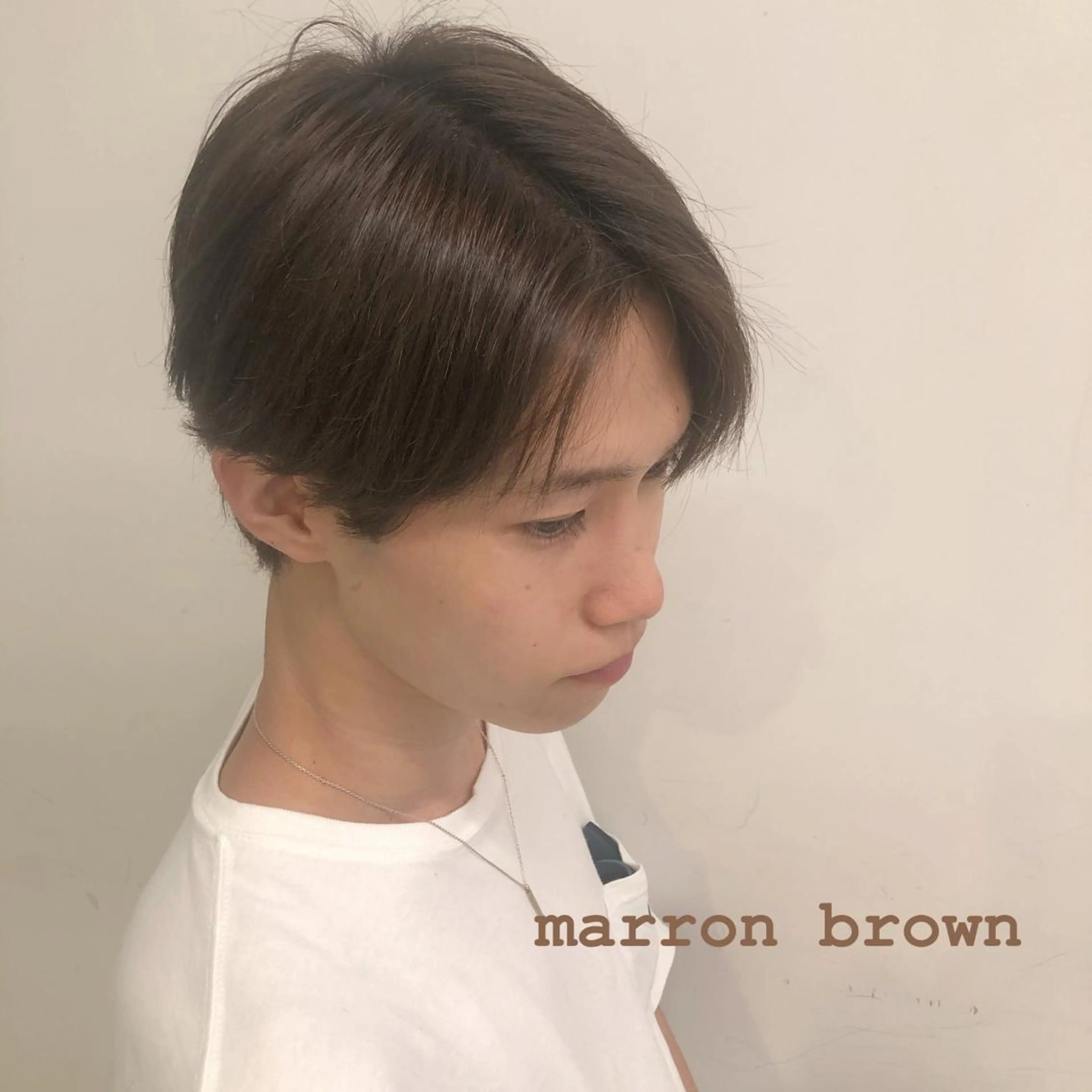 ショート カラー メンズ 💗🤍透明感カラー 🤍💗kanonのヘアスタイル