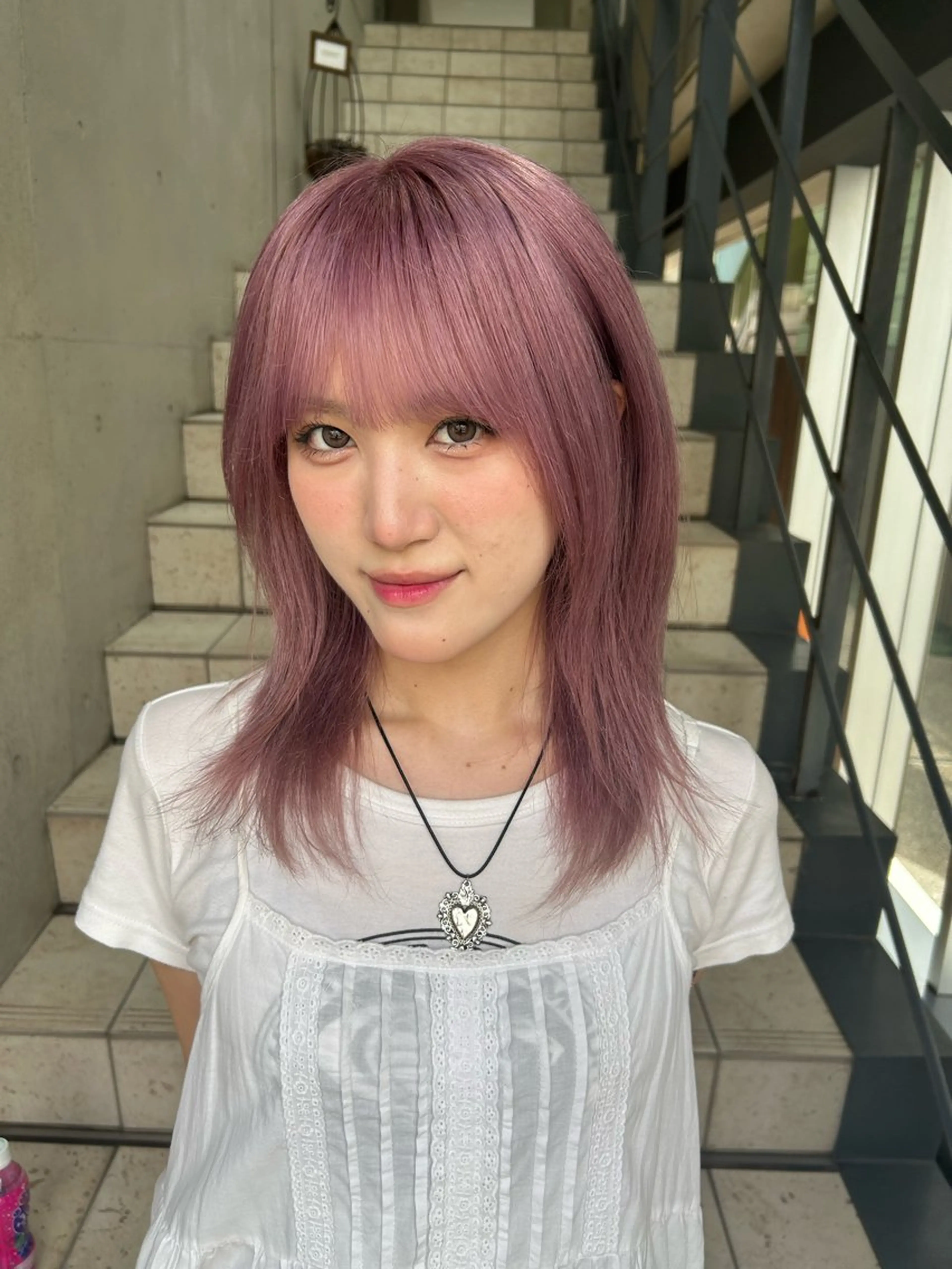 ロング レイヤー/マツエク 💋𝑨𝑵𝑵𝑨のヘアスタイル