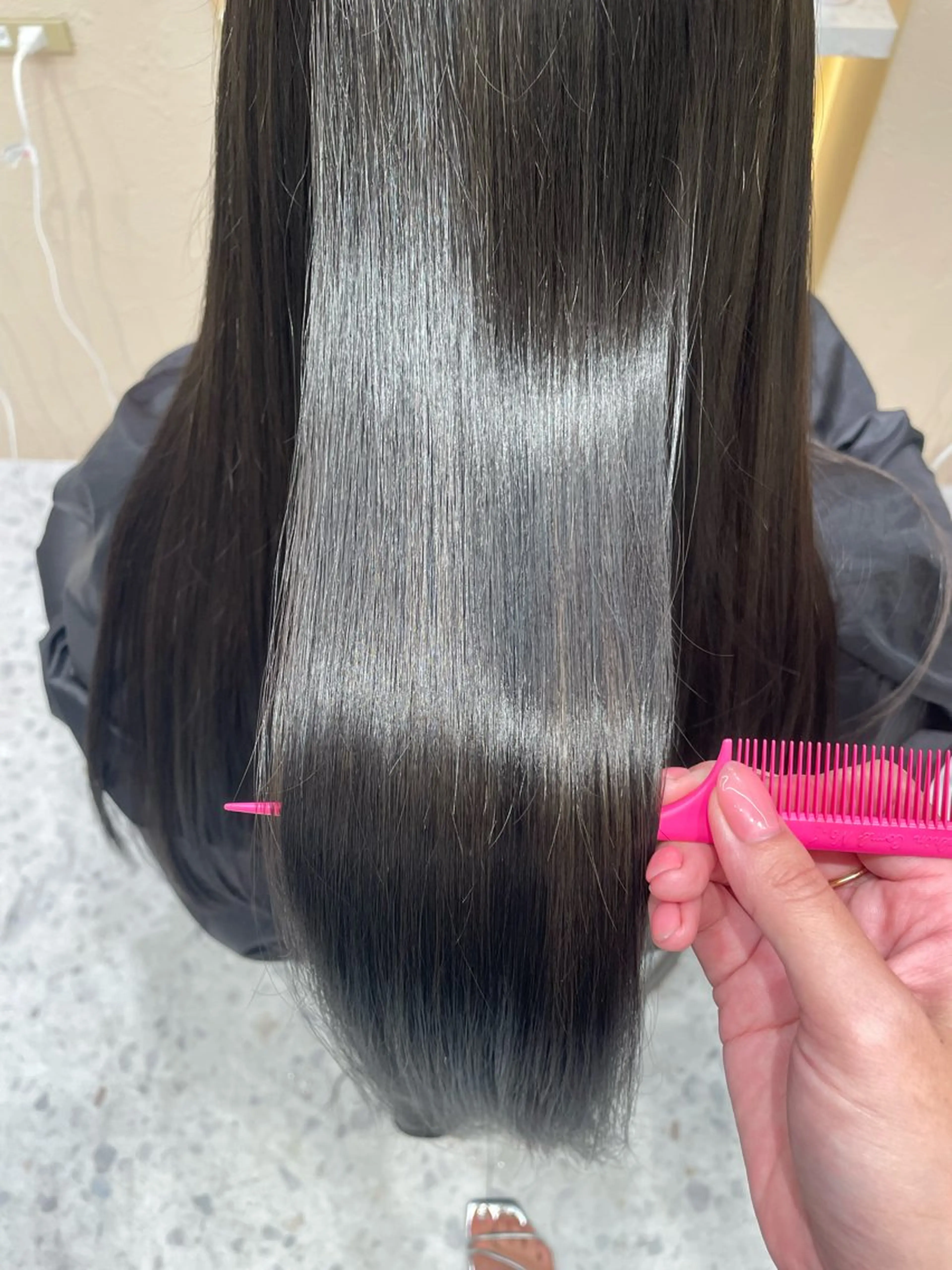 ロング カラー カット ヘアカラー トリートメント 韓国ヘア/髪質改善 /Harunaのヘアスタイル