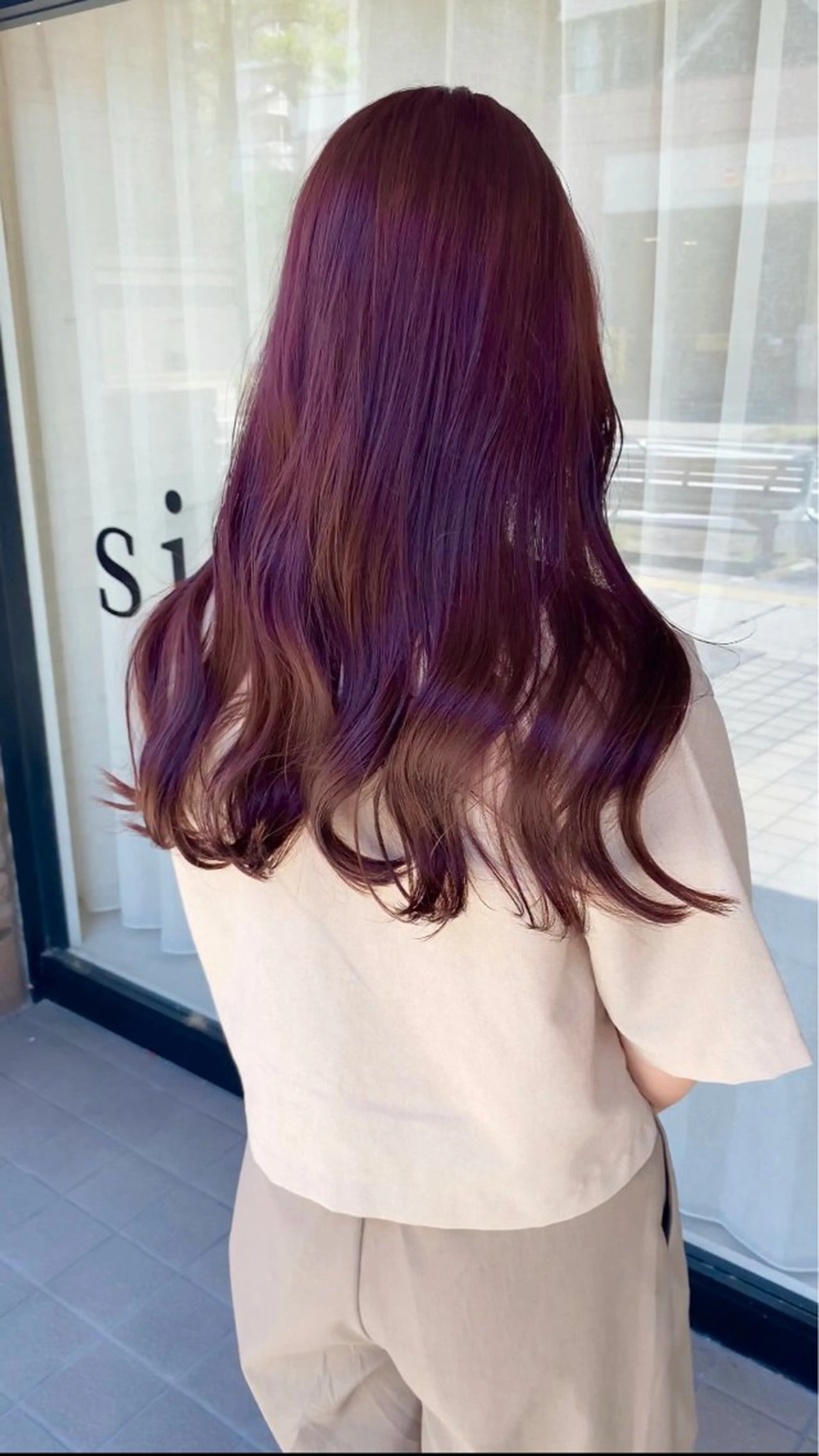 【暖色系カラー限定クーポン🍒】暖色系カラー+2stepトリートメントの写真