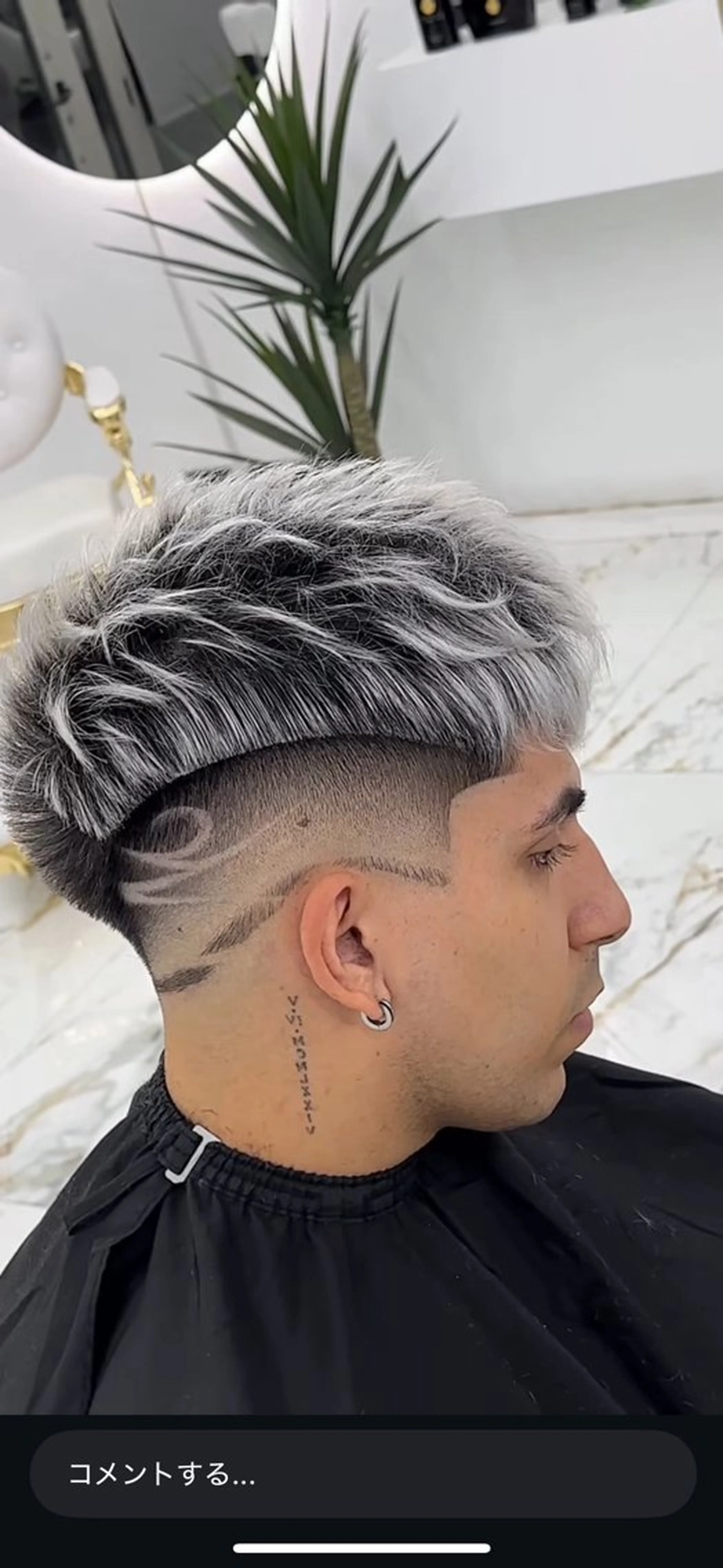 ショート カラー ブレイズマン バーバーショップ所属・メンズデザインカラー 🌟れな🌟のヘアスタイル