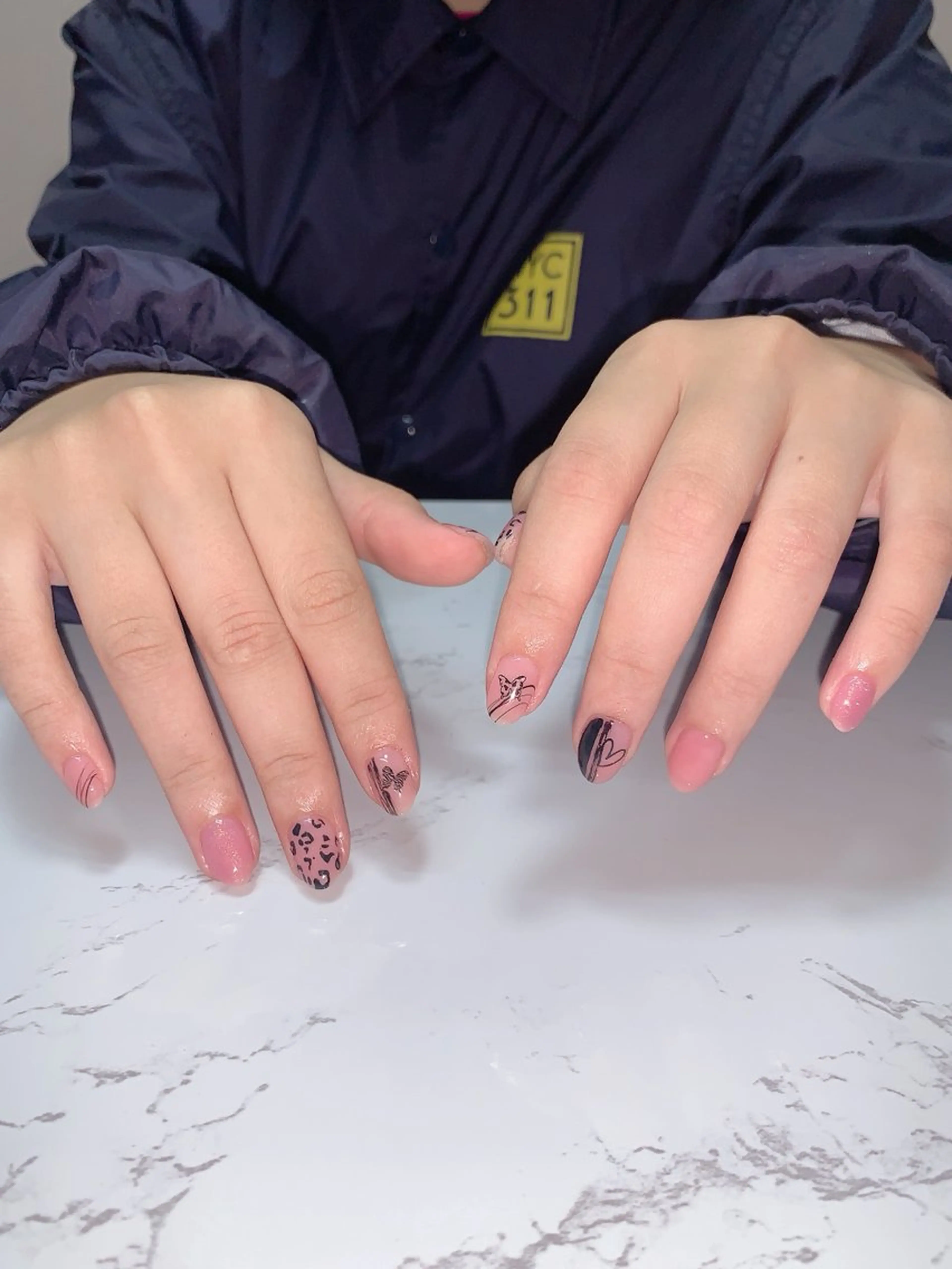 ネイル ゆず秋葉原 Vickyのネイルデザイン