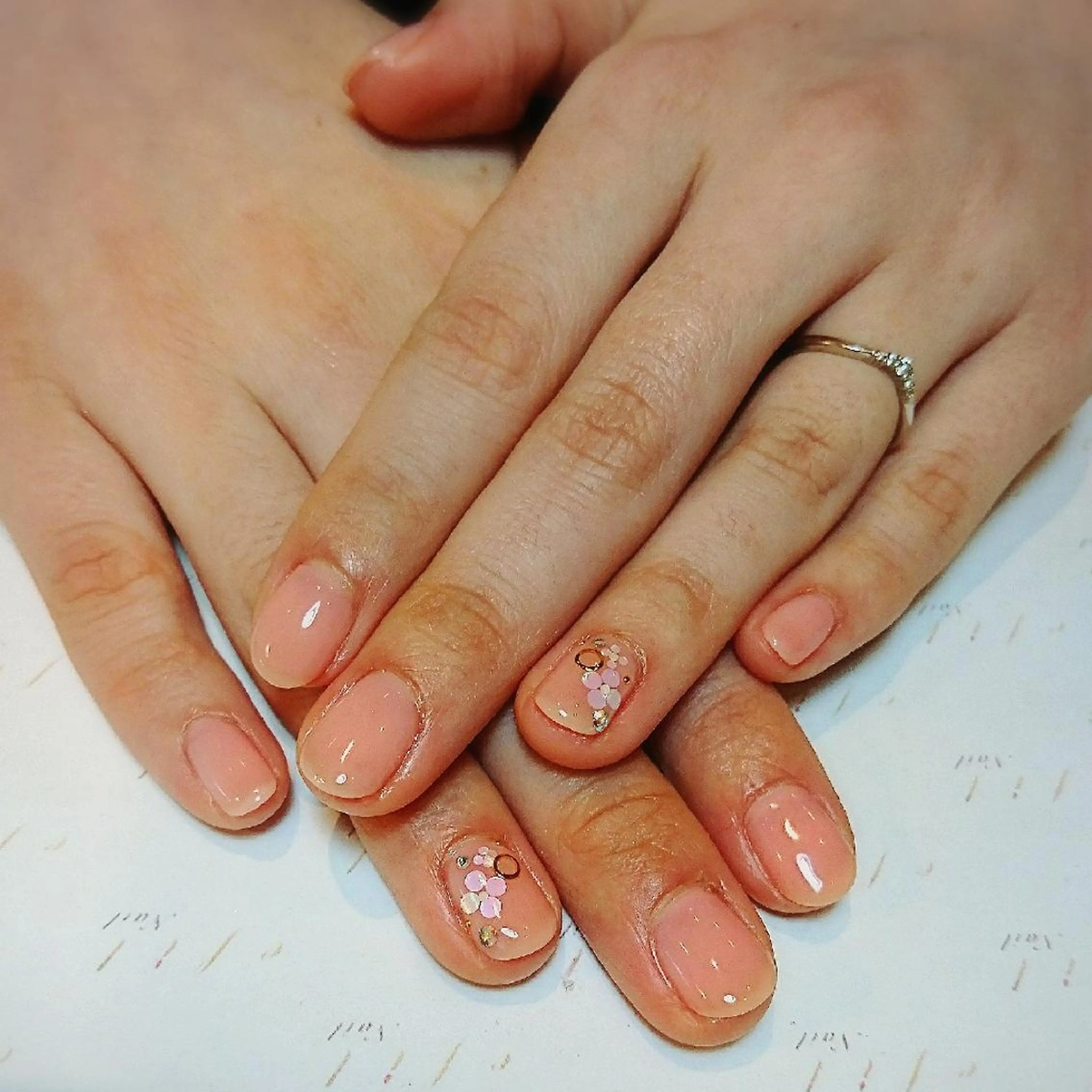 ネイル ジェルネイル みー shakushiroのネイルデザイン