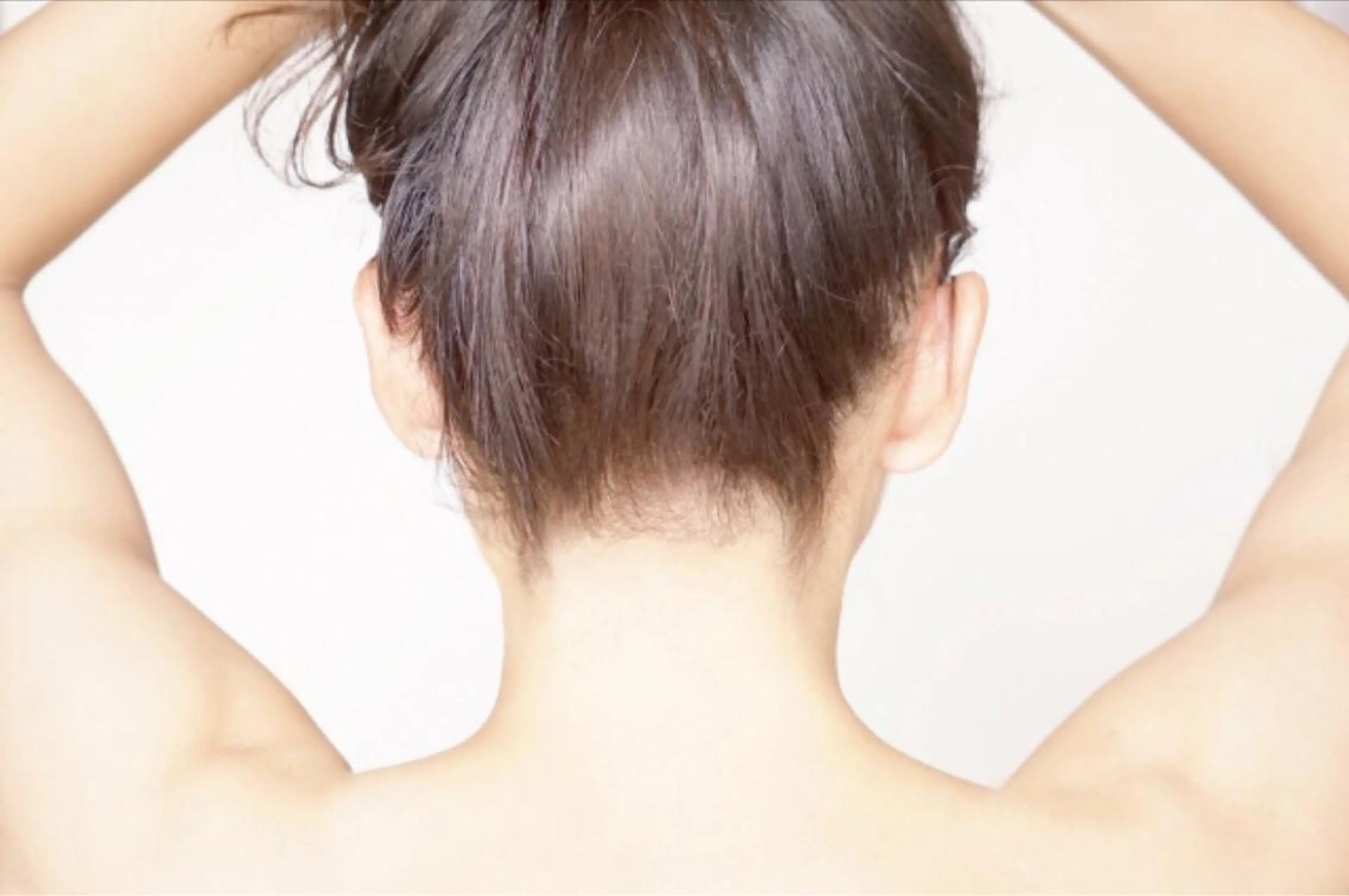 【wax脱毛】うなじ✨後ろ姿美人を目指される方への写真