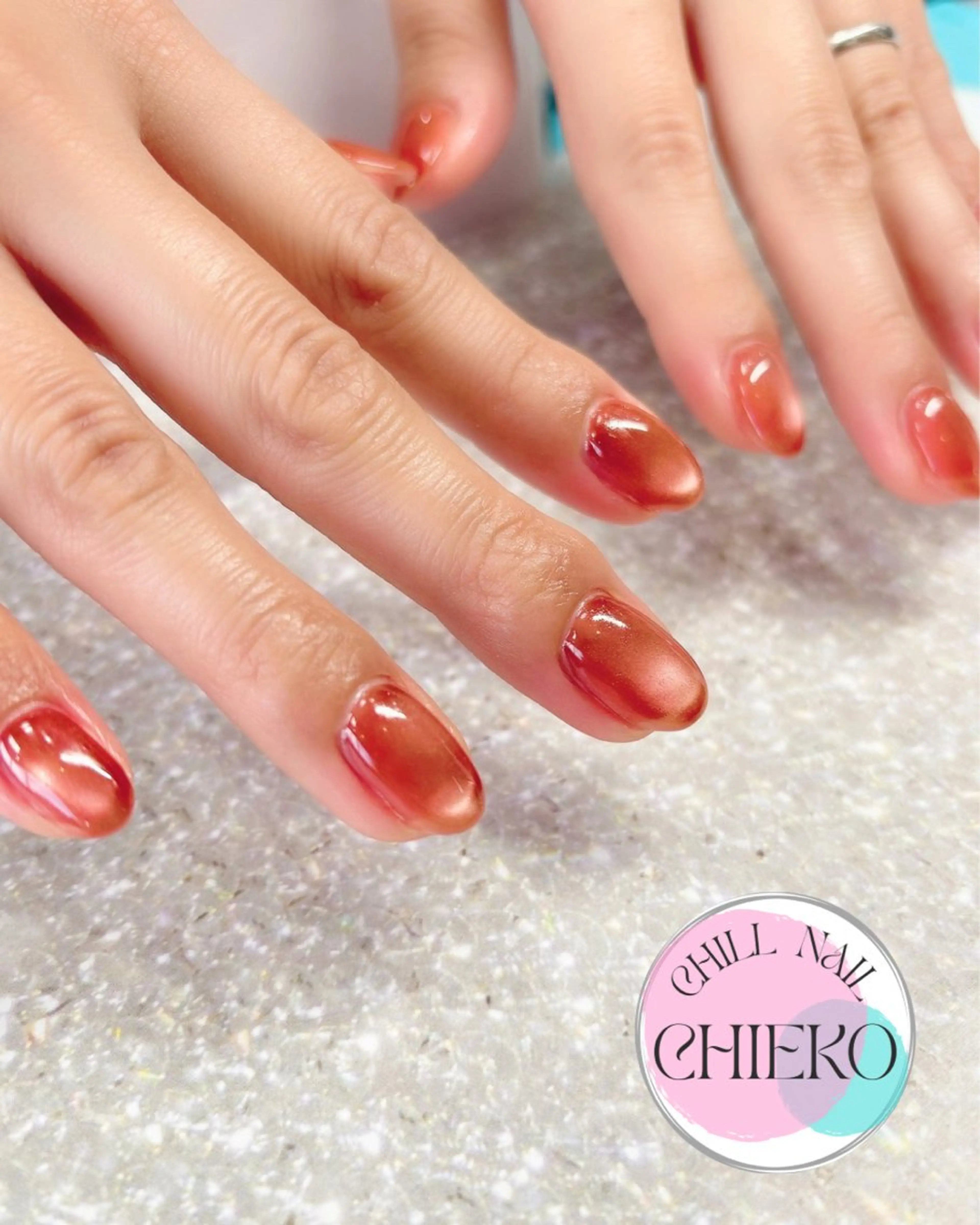 ネイル マグネットネイル chieko'nail所属・CHILL NAIL 読谷村のネイルデザイン