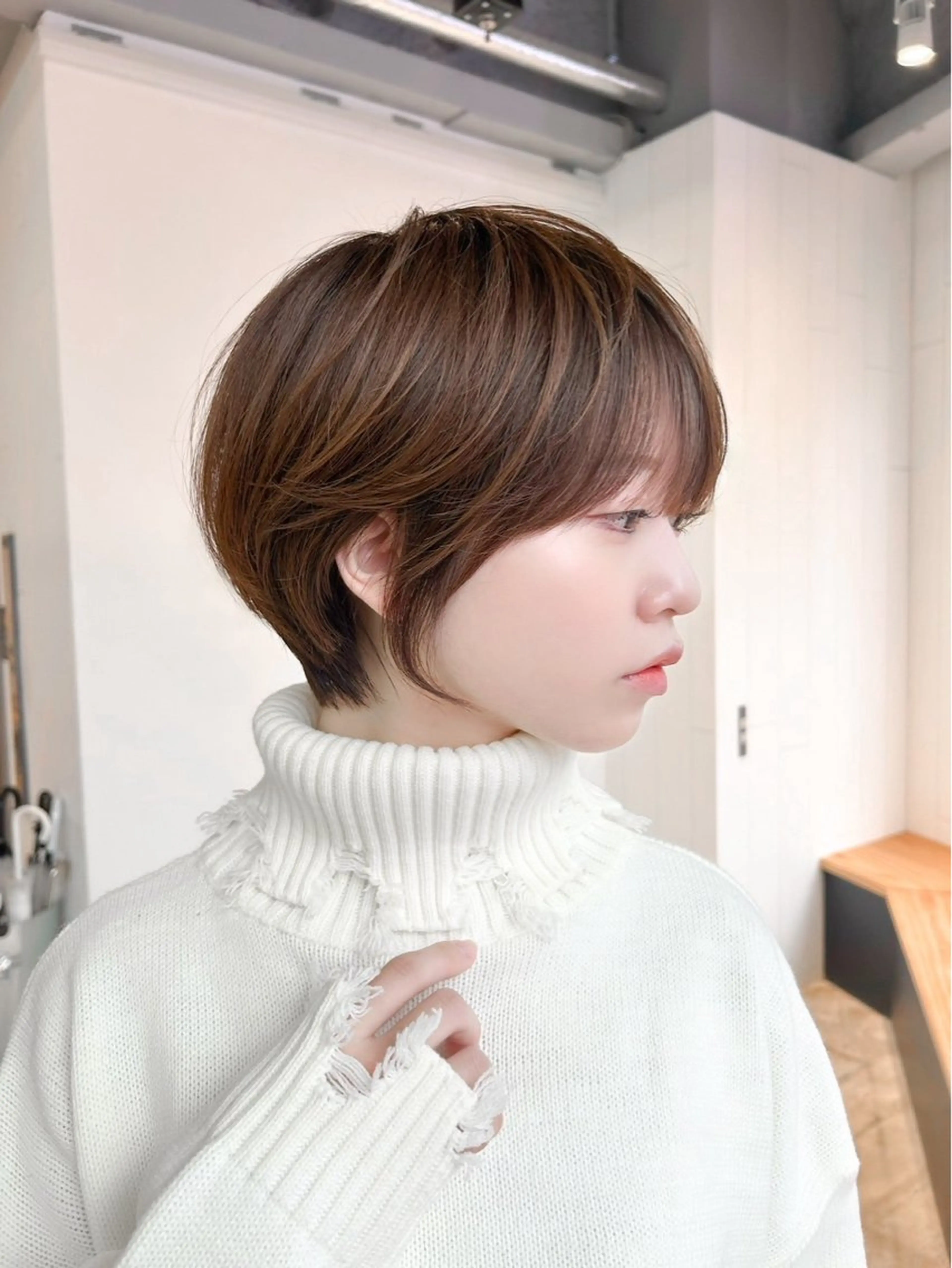 ショート ショートヘア 池谷 玲哉のヘアスタイル