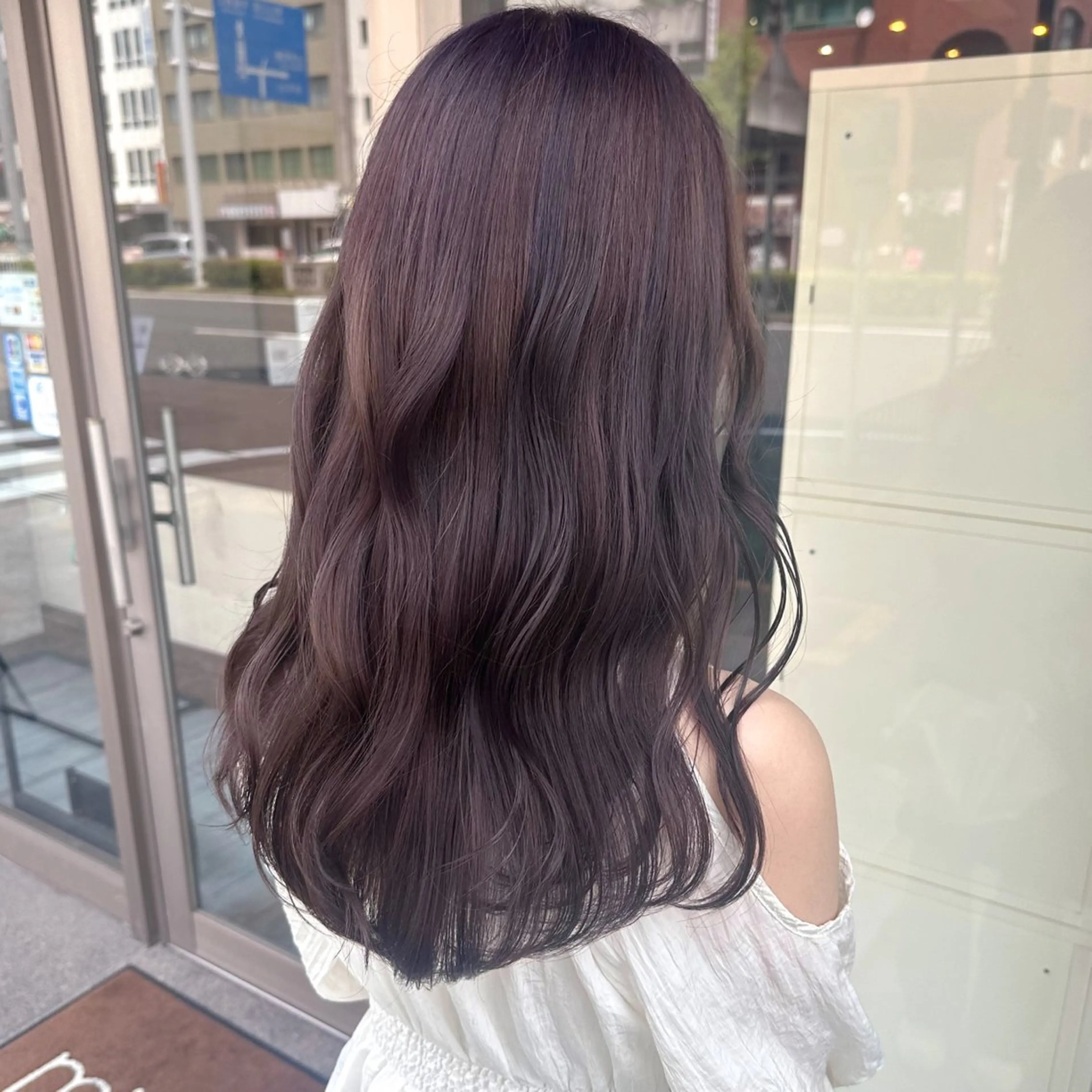 ロング カラー ブラウンカラー ココアブラウン ラベンダーカラー ラベンダーピンク ピンクカラー ヘアカラー トリートメント 高橋 みく/ minim 暖色のヘアスタイル