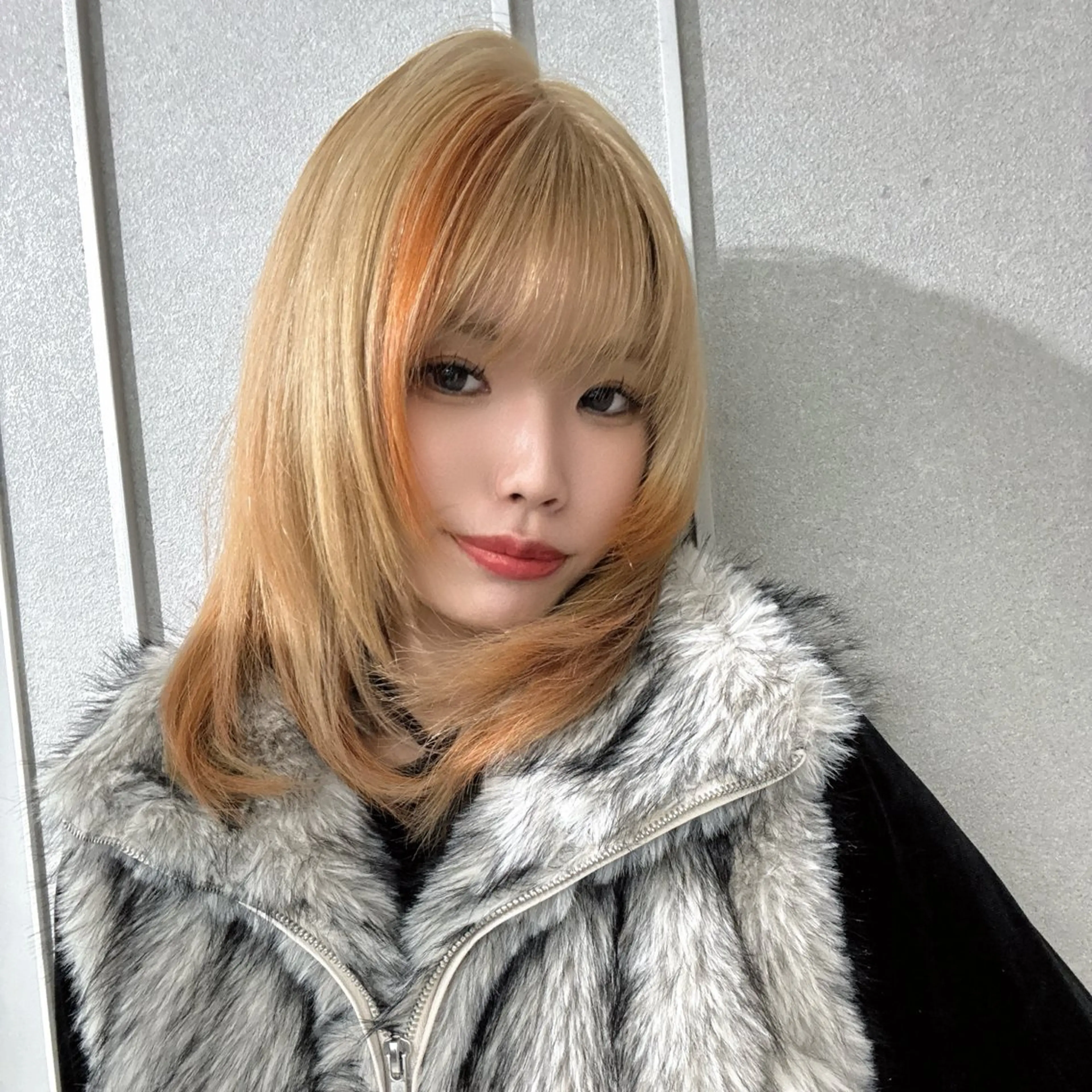 ミディアム カラー ヘアカラー トリートメント ハイトーン ayane💖のヘアスタイル