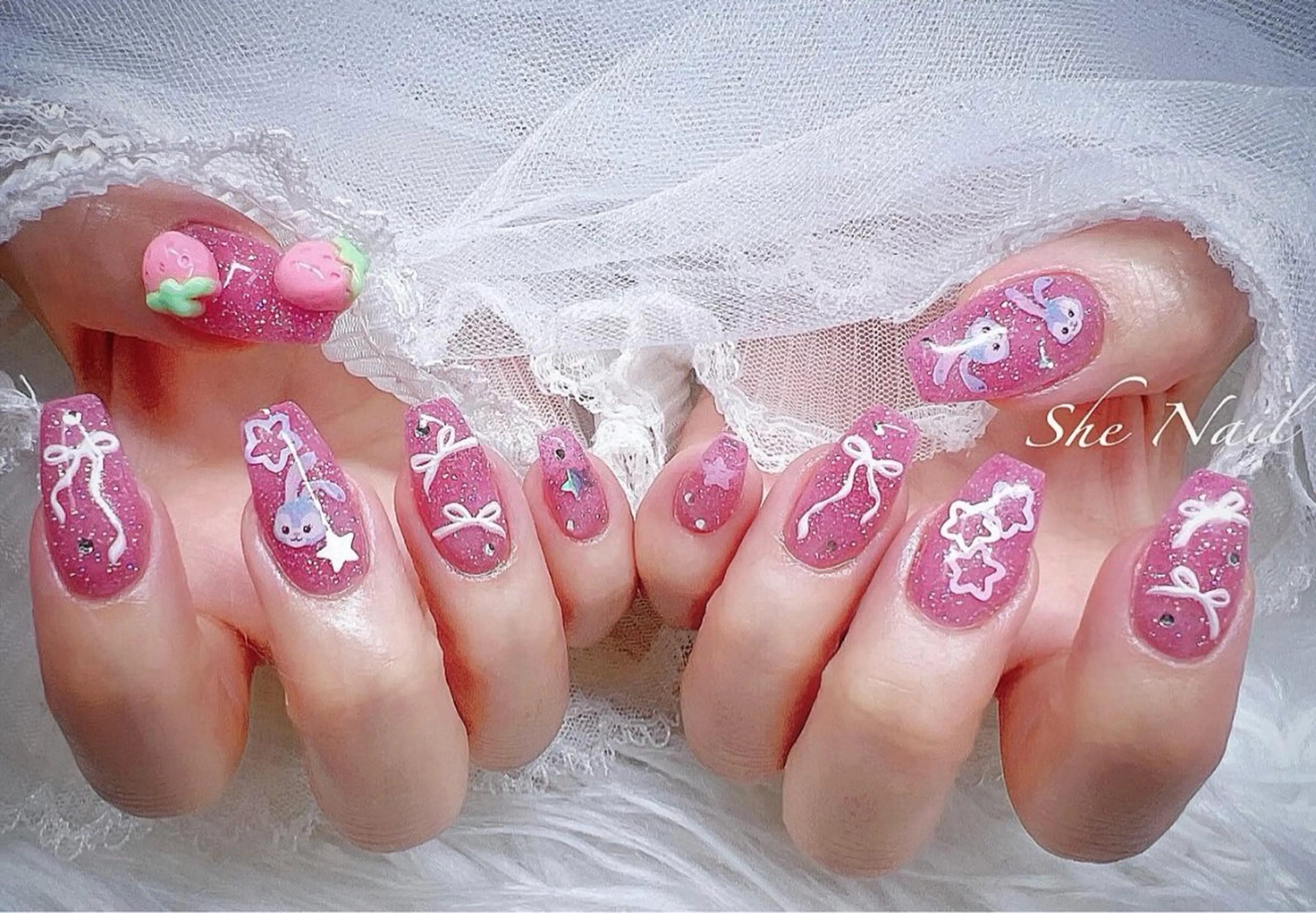 ネイル ハンドネイル She   Nail所属・ISA_ BELLAのネイルデザイン
