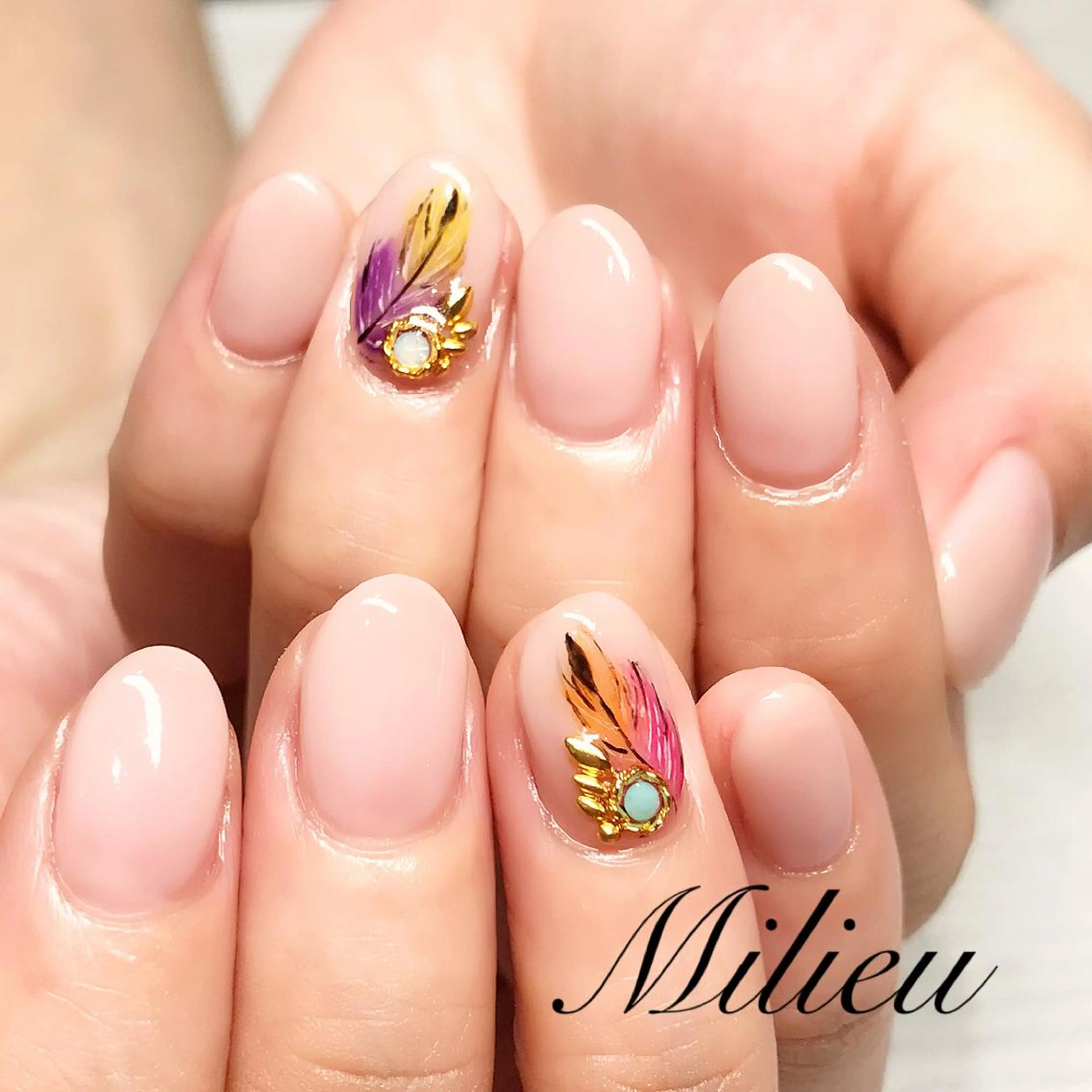 ネイル ハンドネイル 吉澤 圭のネイルデザイン